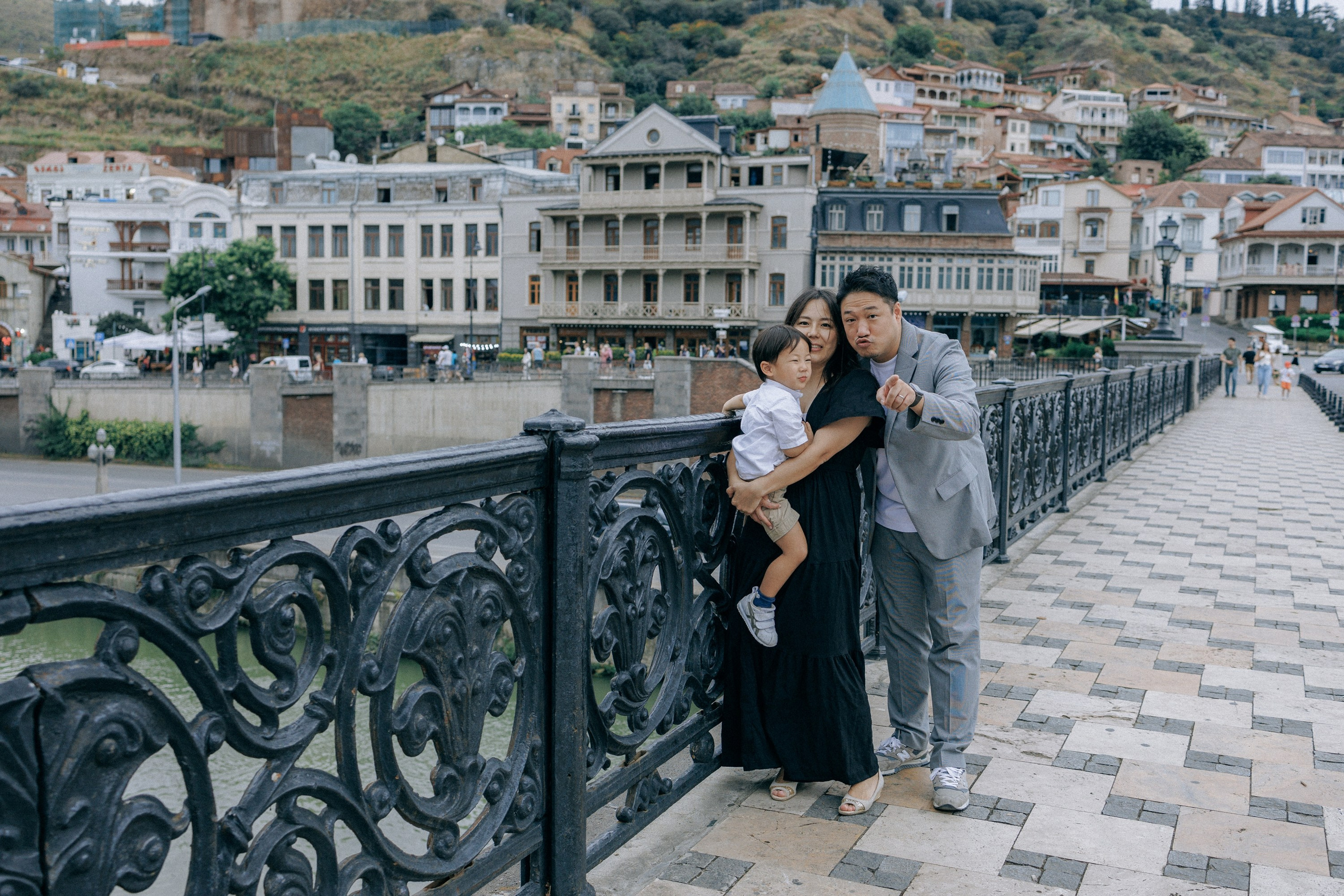 Japanise Family photoshoot in Tbilisi, Georgia