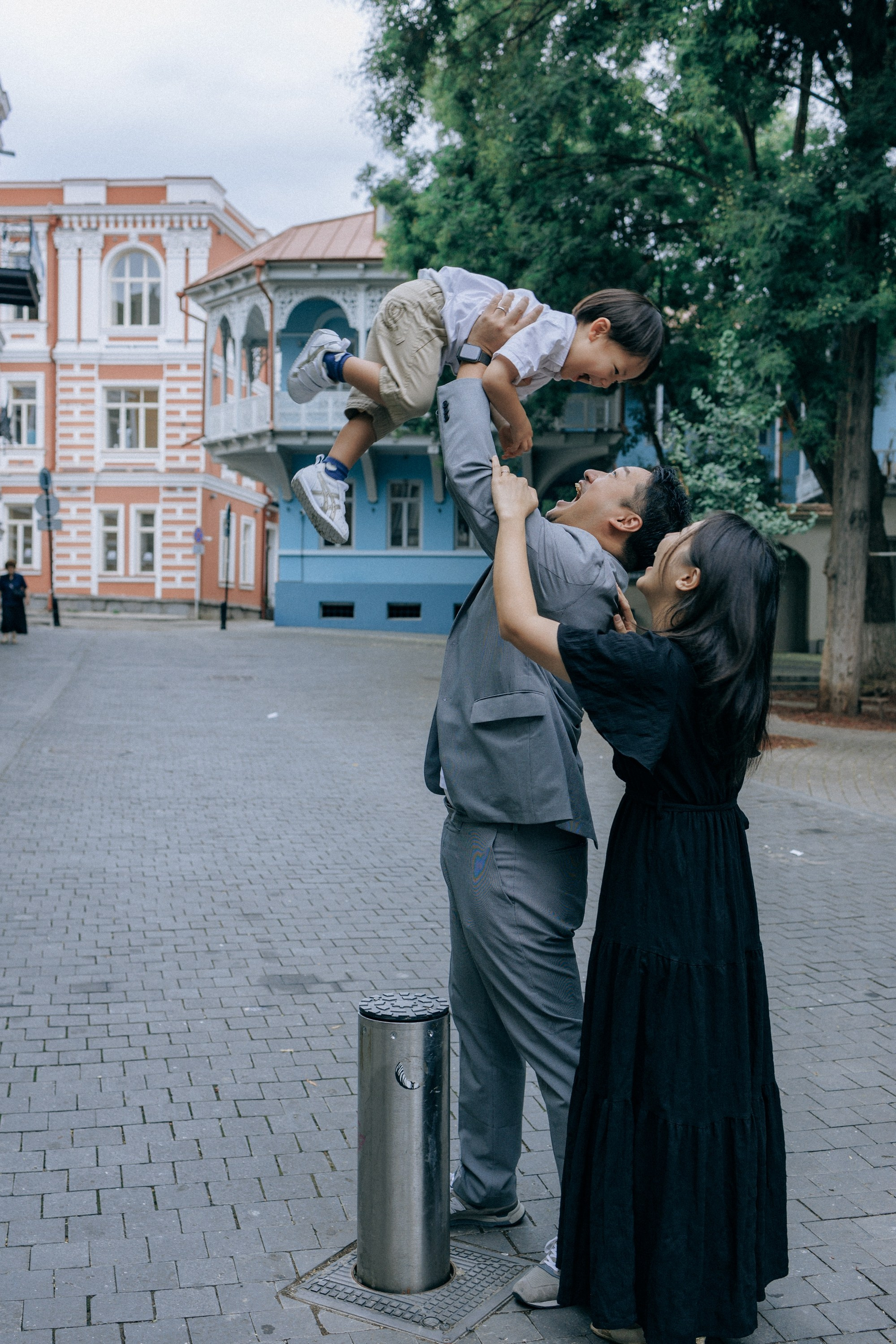 Japanise Family photoshoot in Tbilisi, Georgia