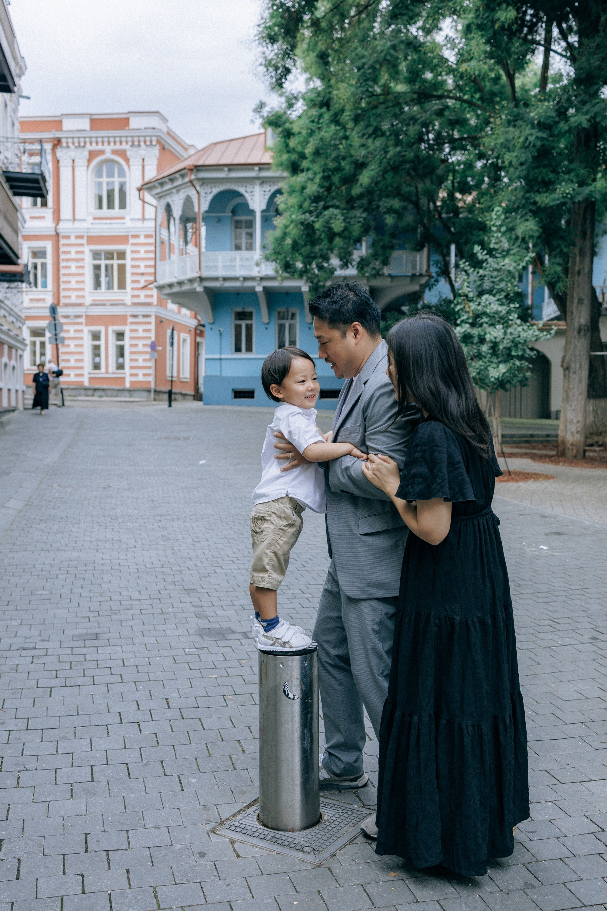 Japanise Family photoshoot in Tbilisi, Georgia