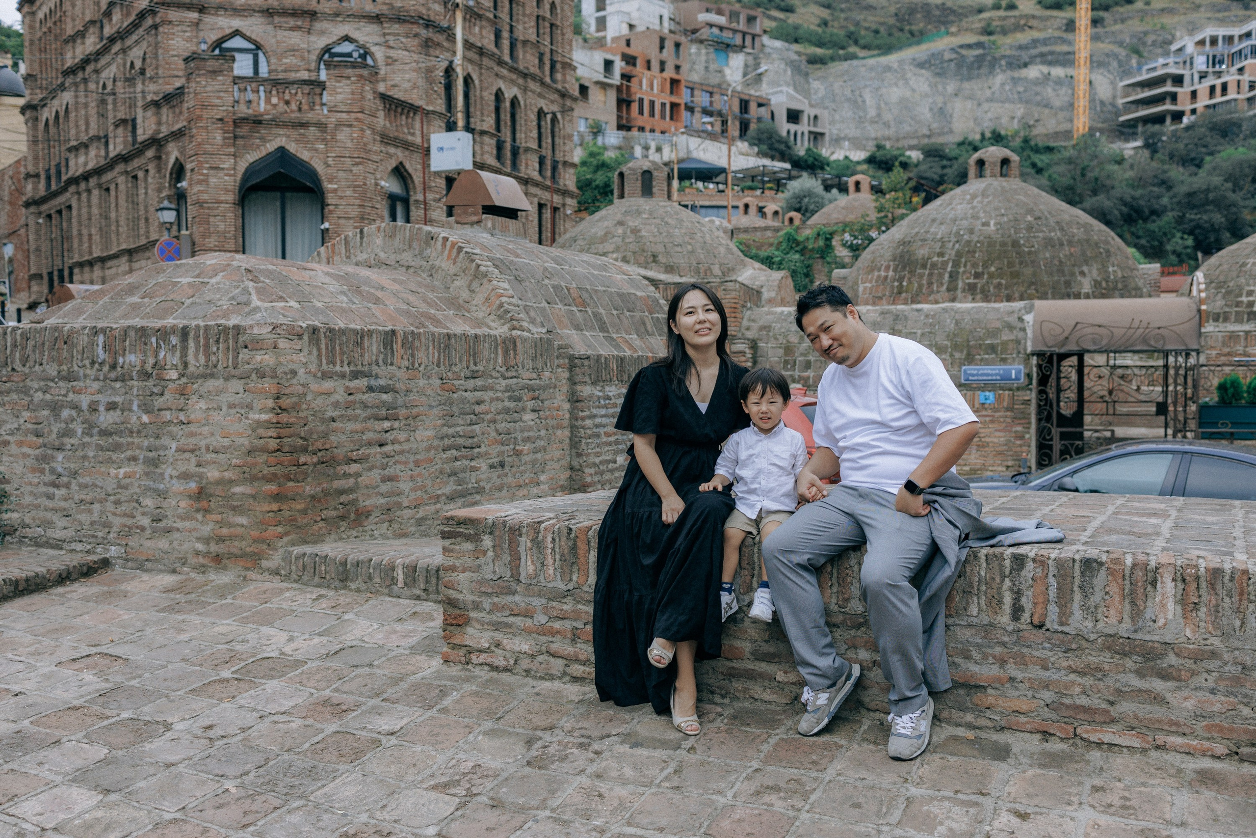 Japanise Family photoshoot in Tbilisi, Georgia