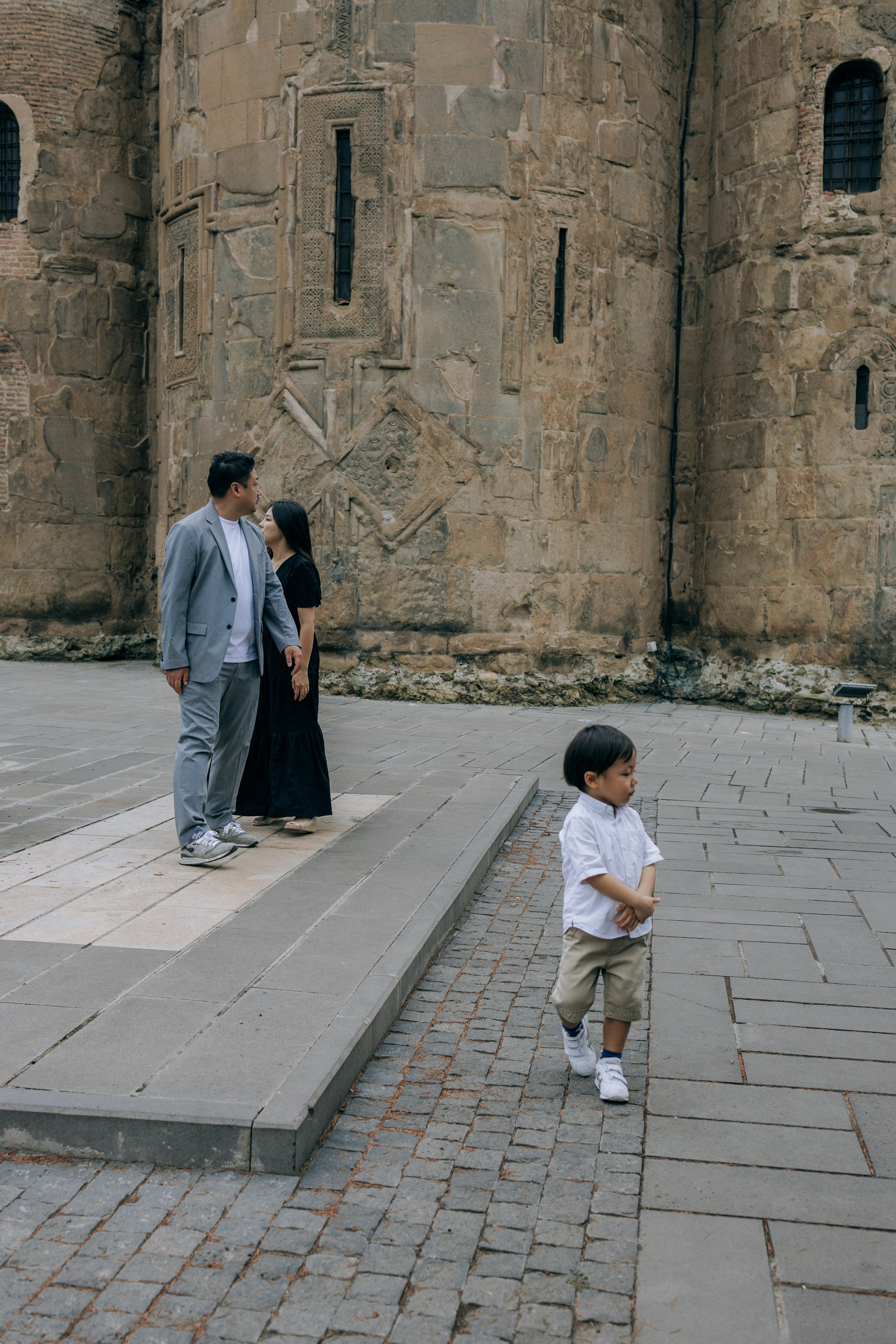 Japanise Family photoshoot in Tbilisi, Georgia