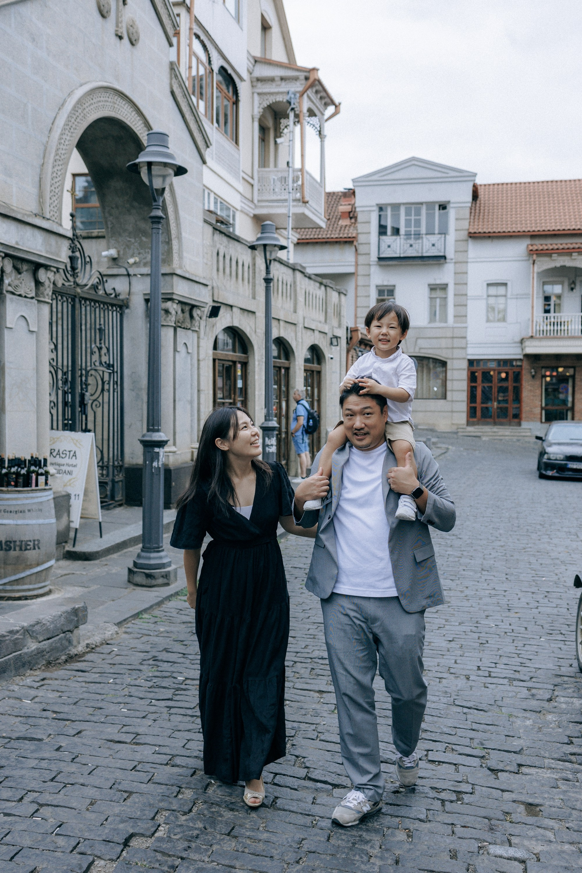 Japanise Family photoshoot in Tbilisi, Georgia