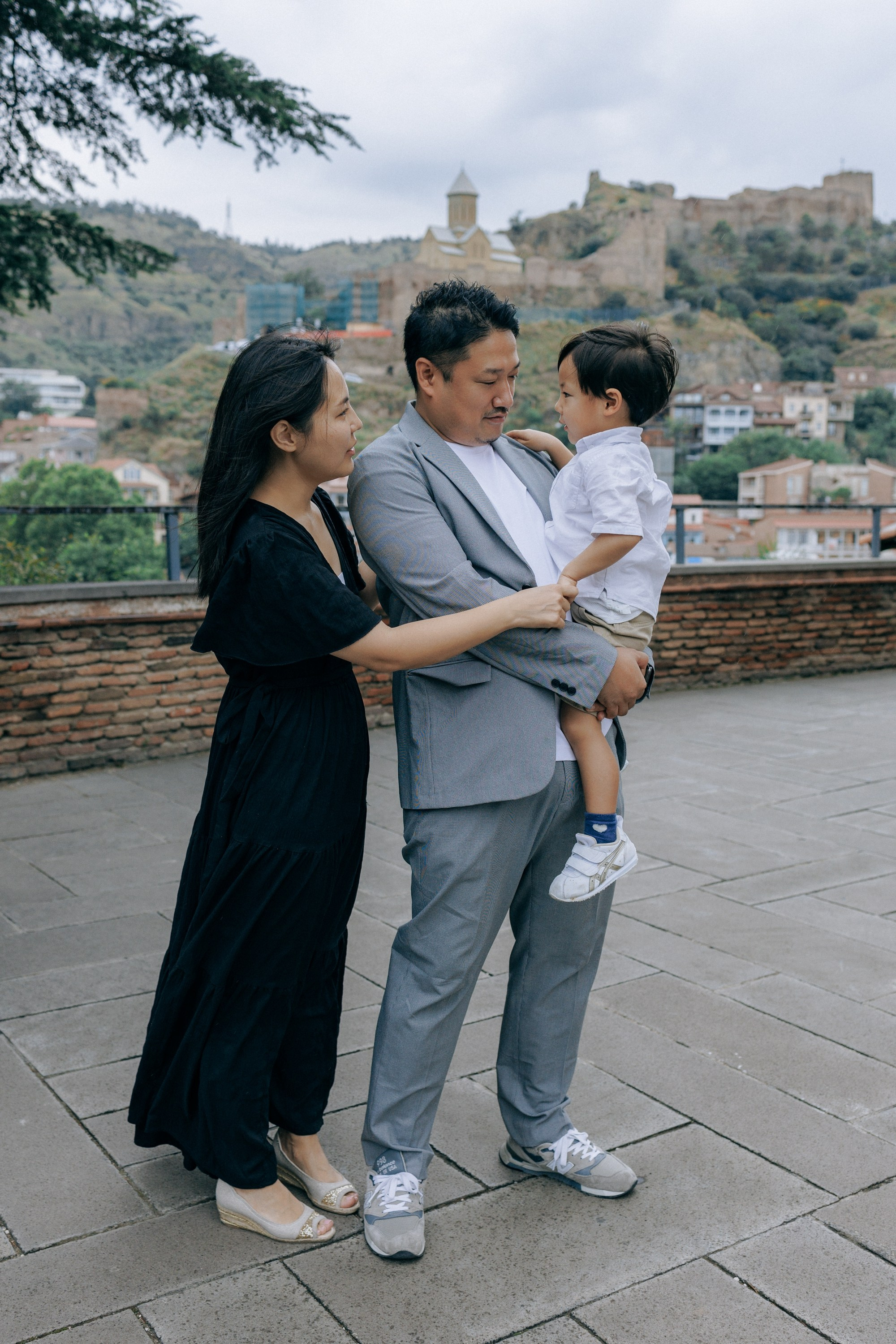 Japanise Family photoshoot in Tbilisi, Georgia