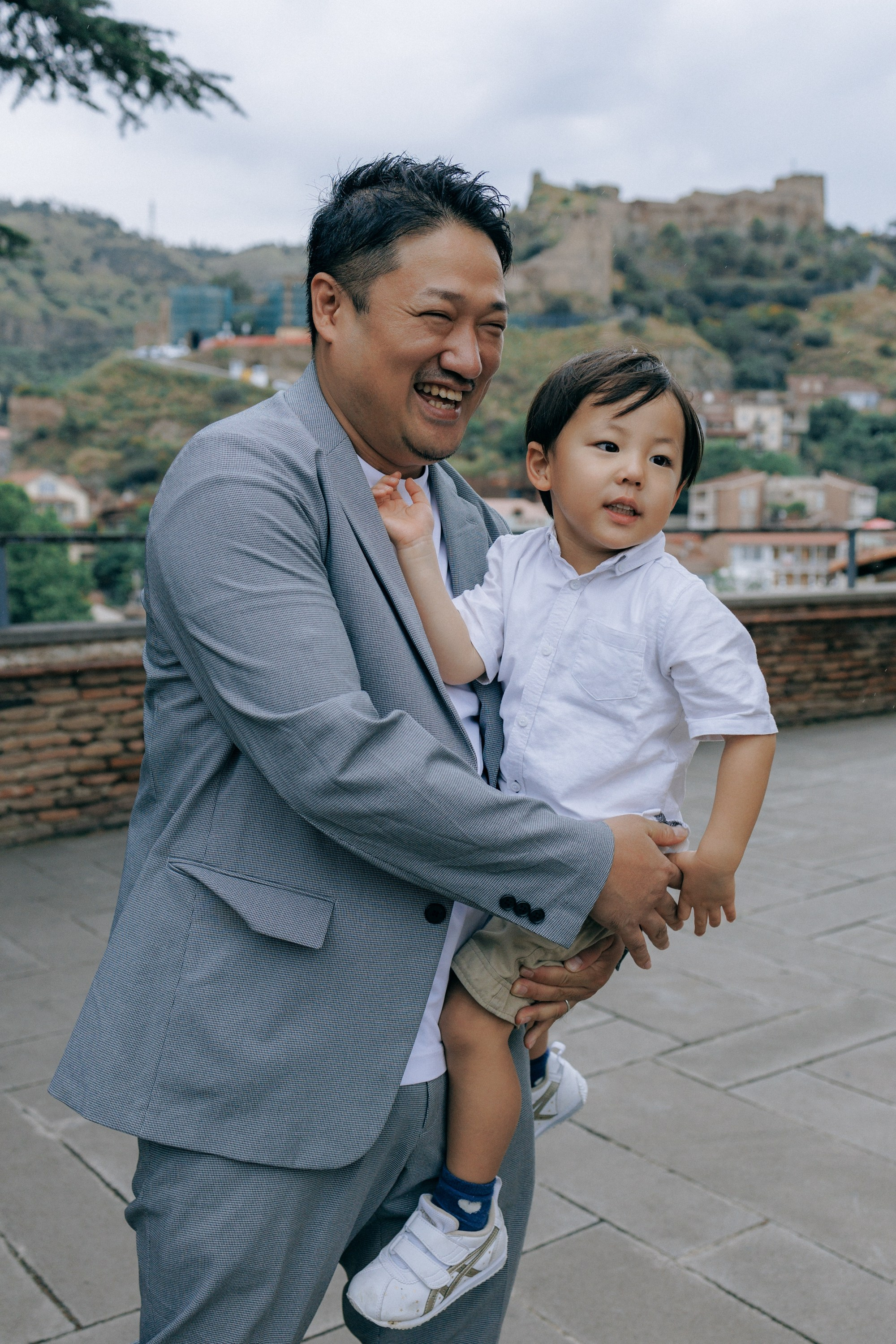 Japanise Family photoshoot in Tbilisi, Georgia