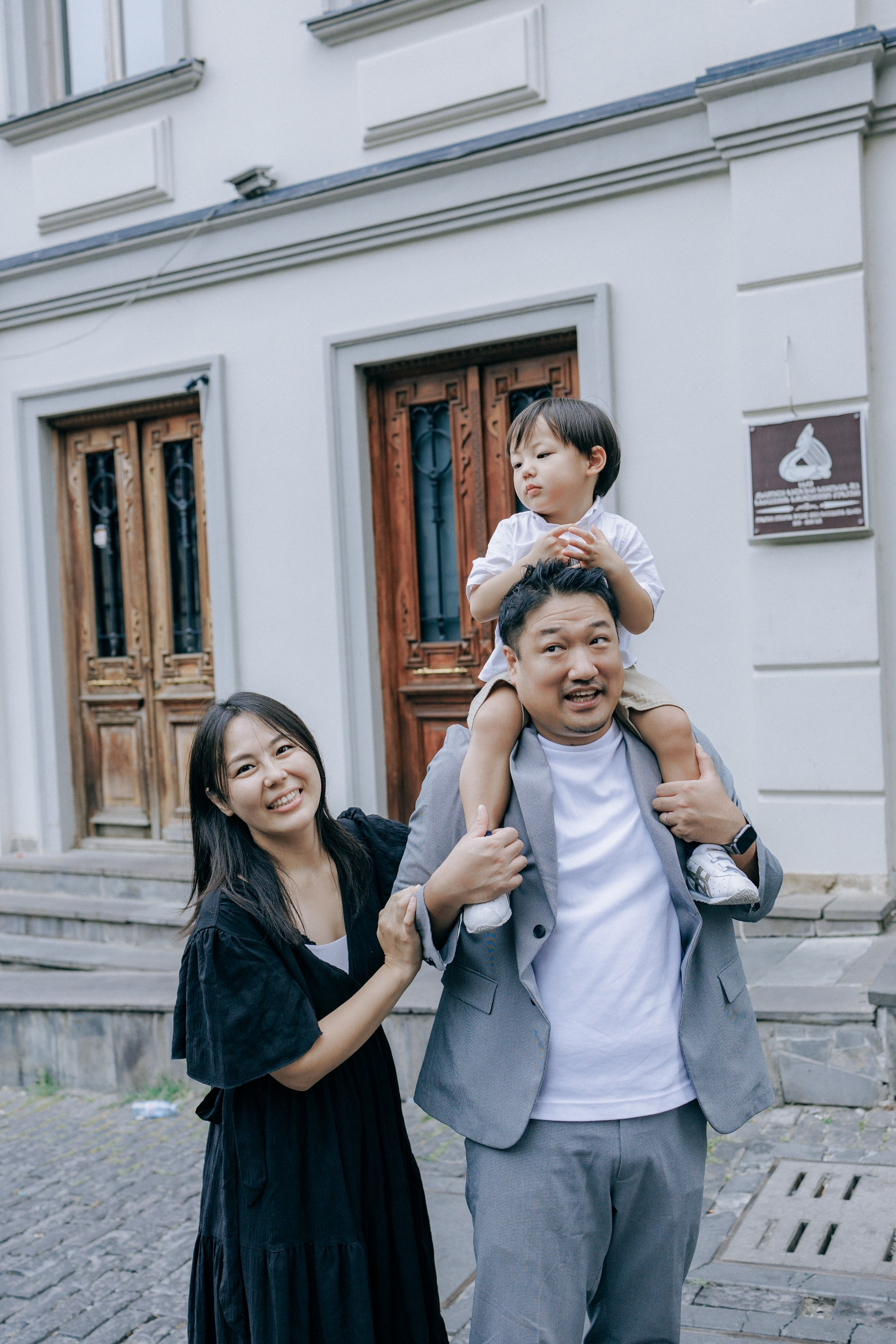 Japanise Family photoshoot in Tbilisi, Georgia