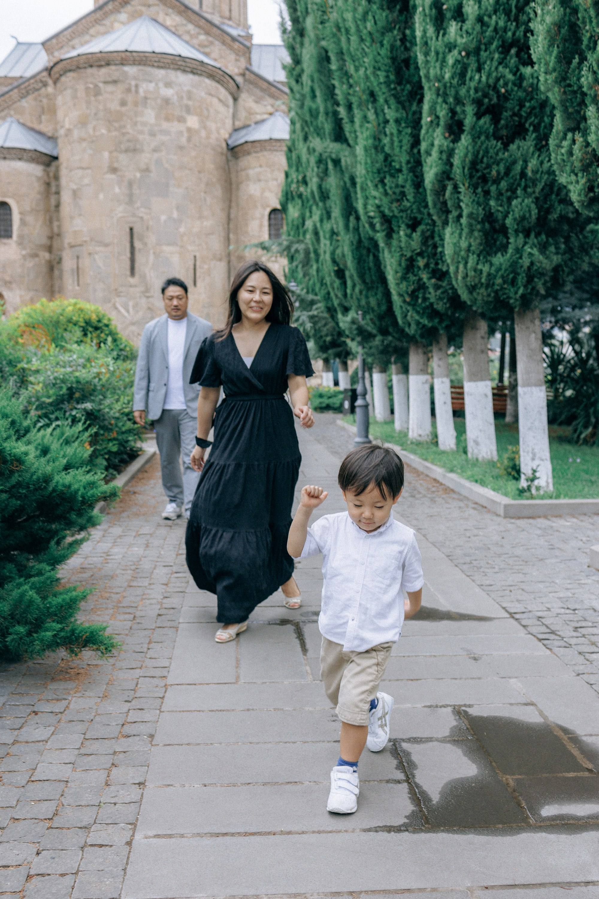 Japanise Family photoshoot in Tbilisi, Georgia