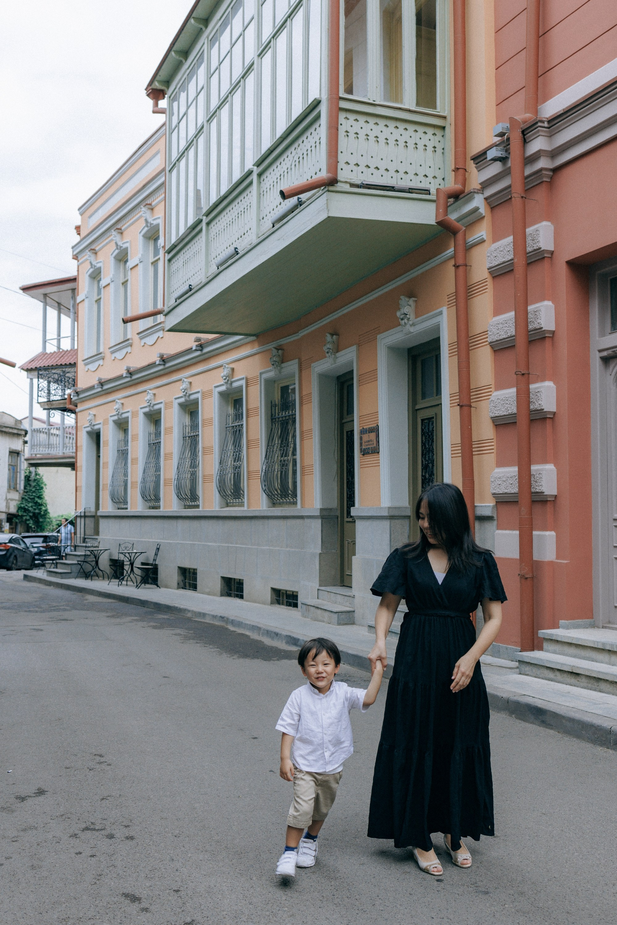 Japanise Family photoshoot in Tbilisi, Georgia