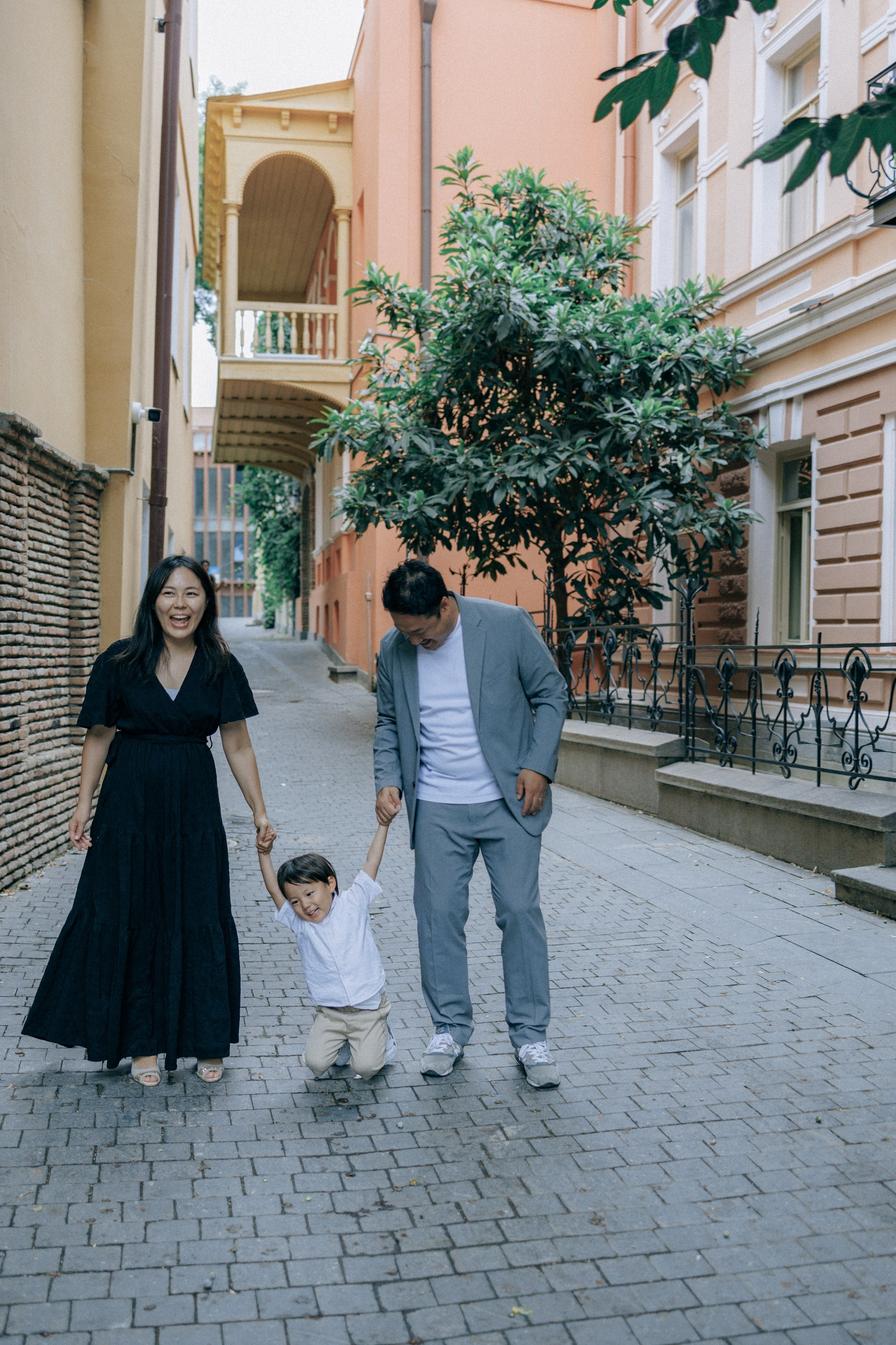 Japanise Family photoshoot in Tbilisi, Georgia
