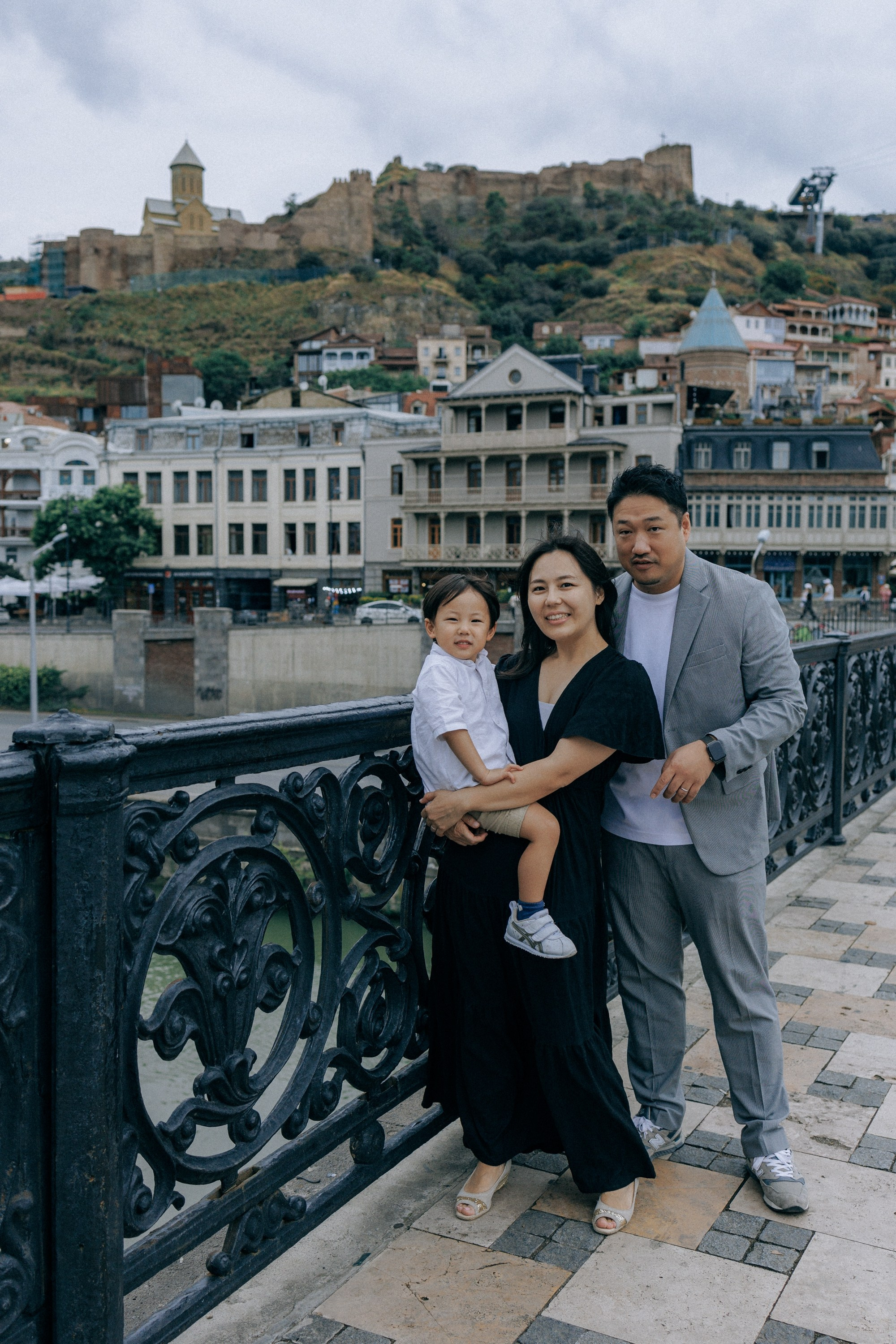 Japanise Family photoshoot in Tbilisi, Georgia
