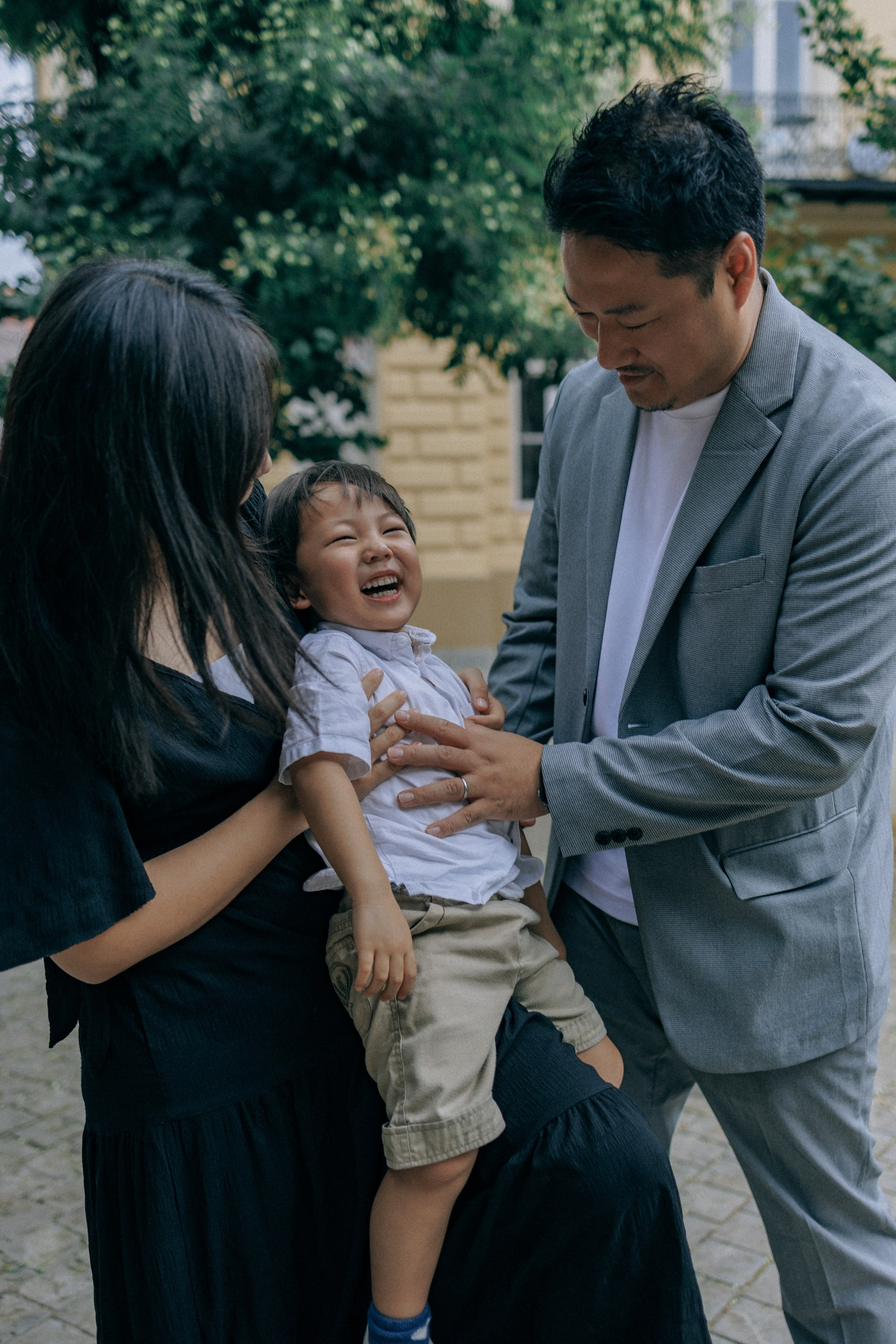 Japanise Family photoshoot in Tbilisi, Georgia