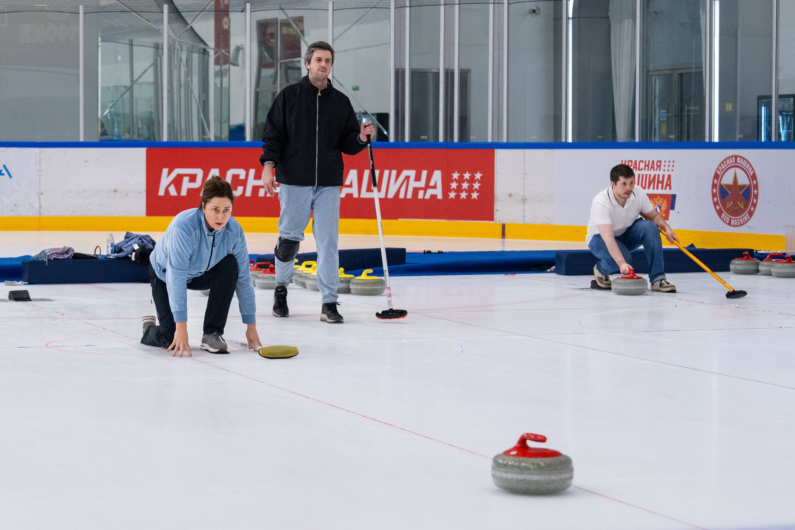 Керлинг для компании Р-Фарм. Репортажный фотограф в Красной Поляне и Сочи Павлюченко Екатерина