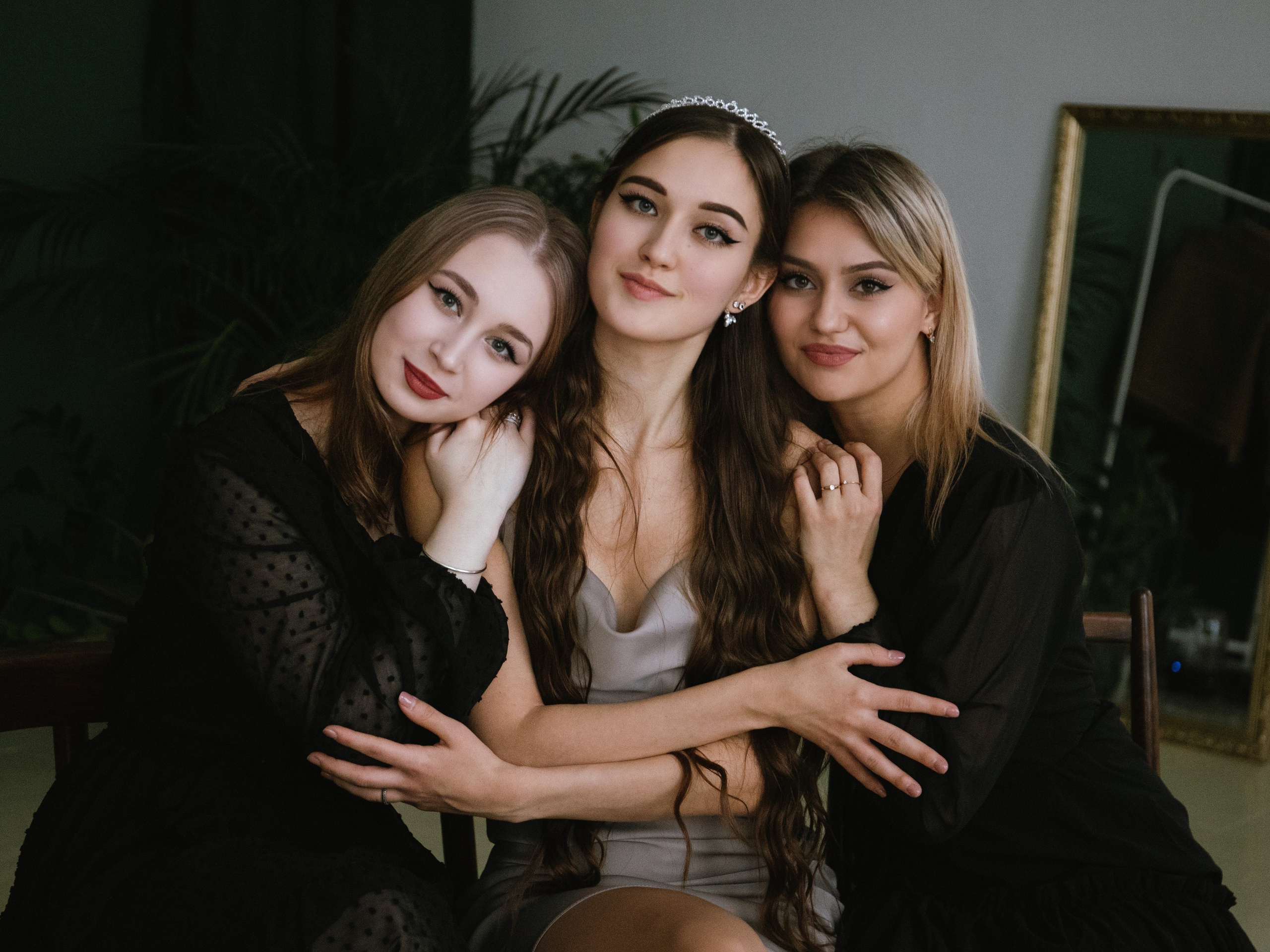 Девичник в фотостудии. Свадебный и семейный фотограф в Москве Мила Широких