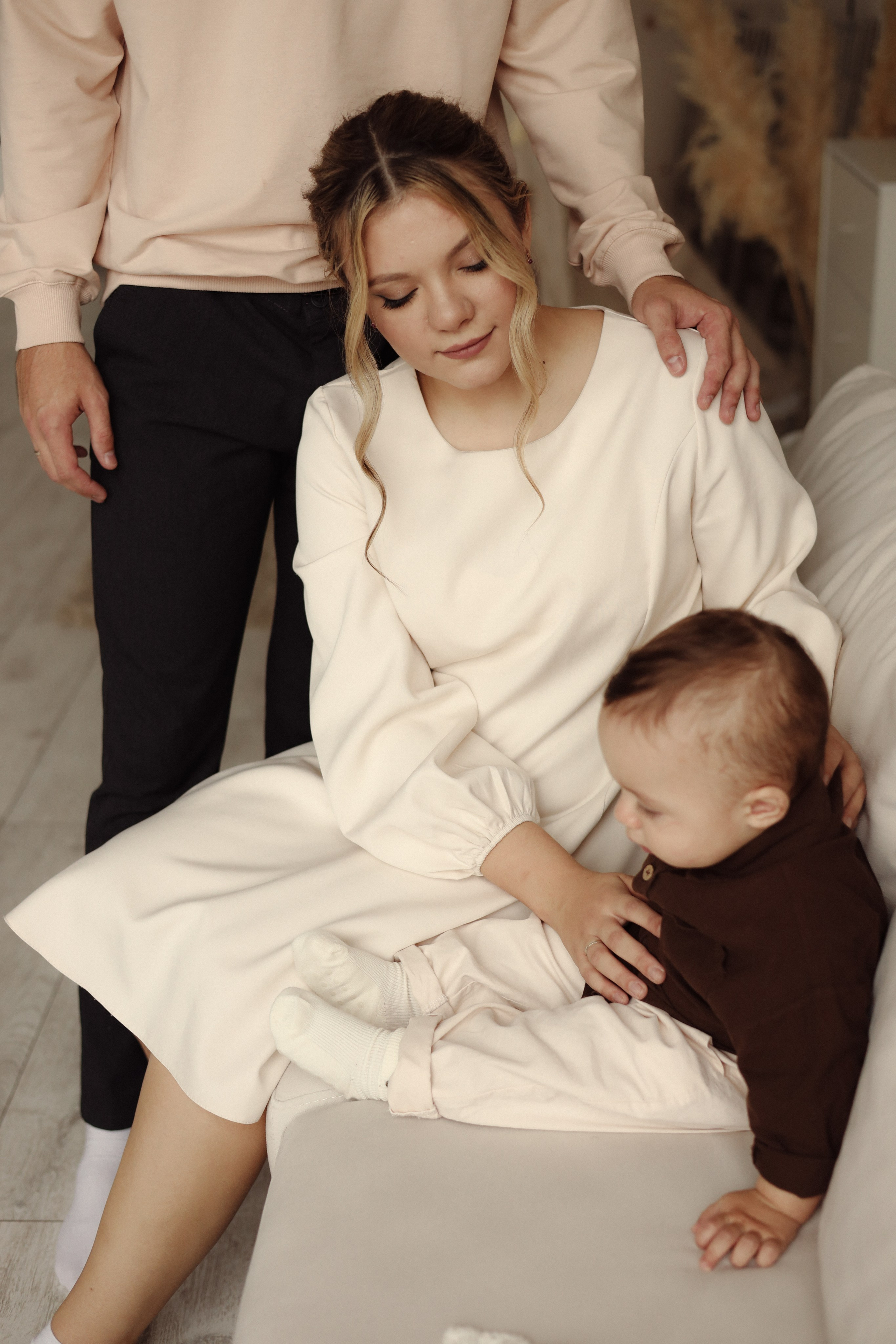 Вадим, Глебушка, Лиза. Фотограф Мария Лаенко