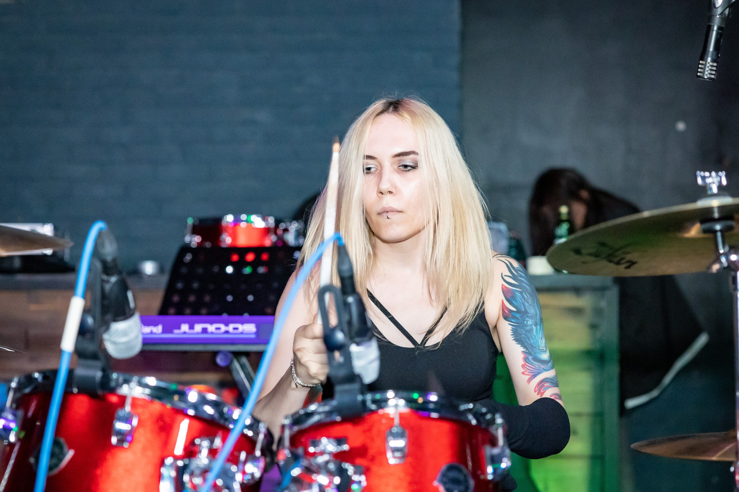 Концерт «Не Школа Барабанов» в Клубе «SOVA». Фотограф Владимир Охрименко