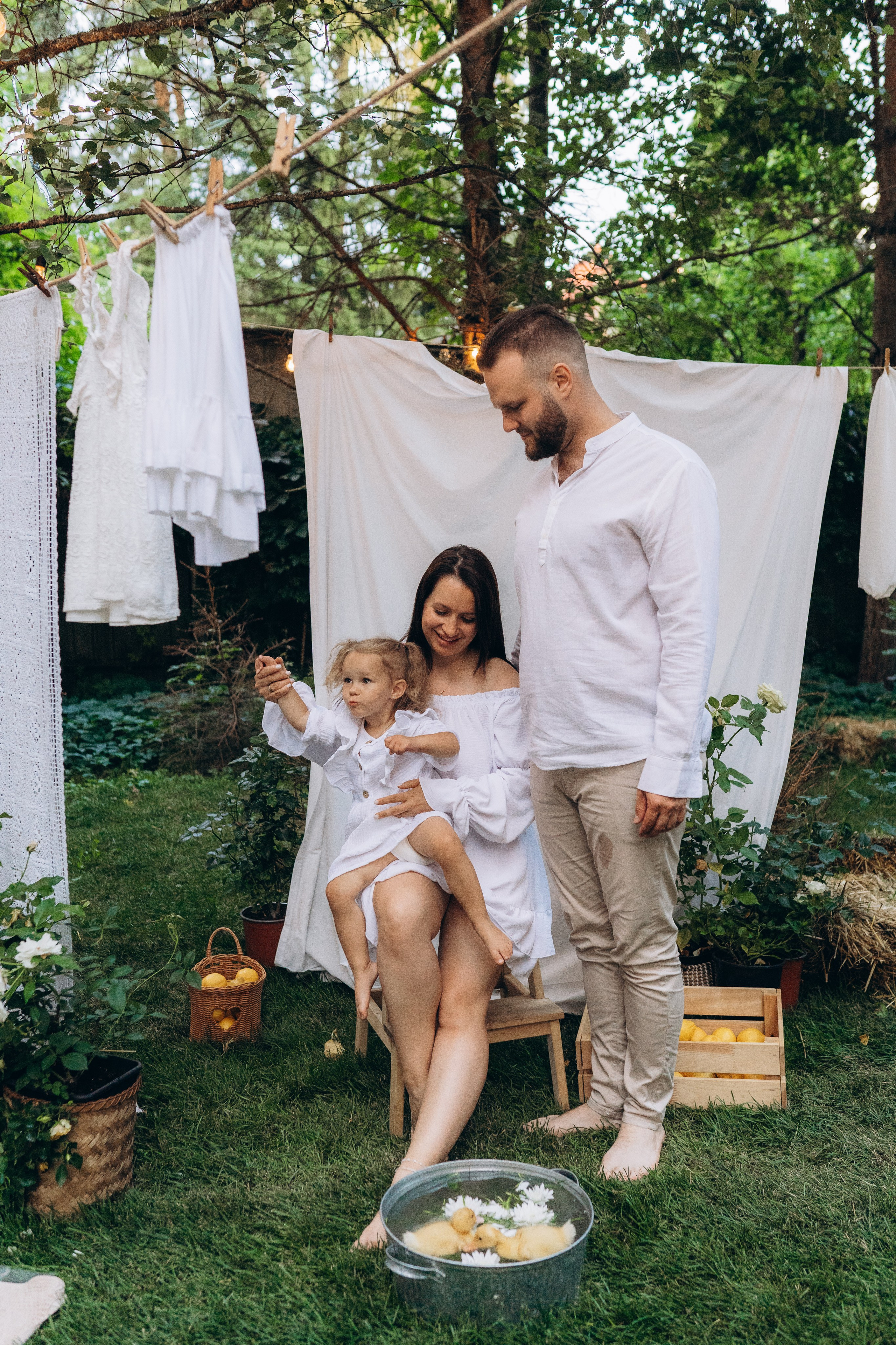 Семейная фотосессия в студии в Москве, семейный фотограф Анна Полушина. Свадебный фотограф в Москве Анна Полушина
