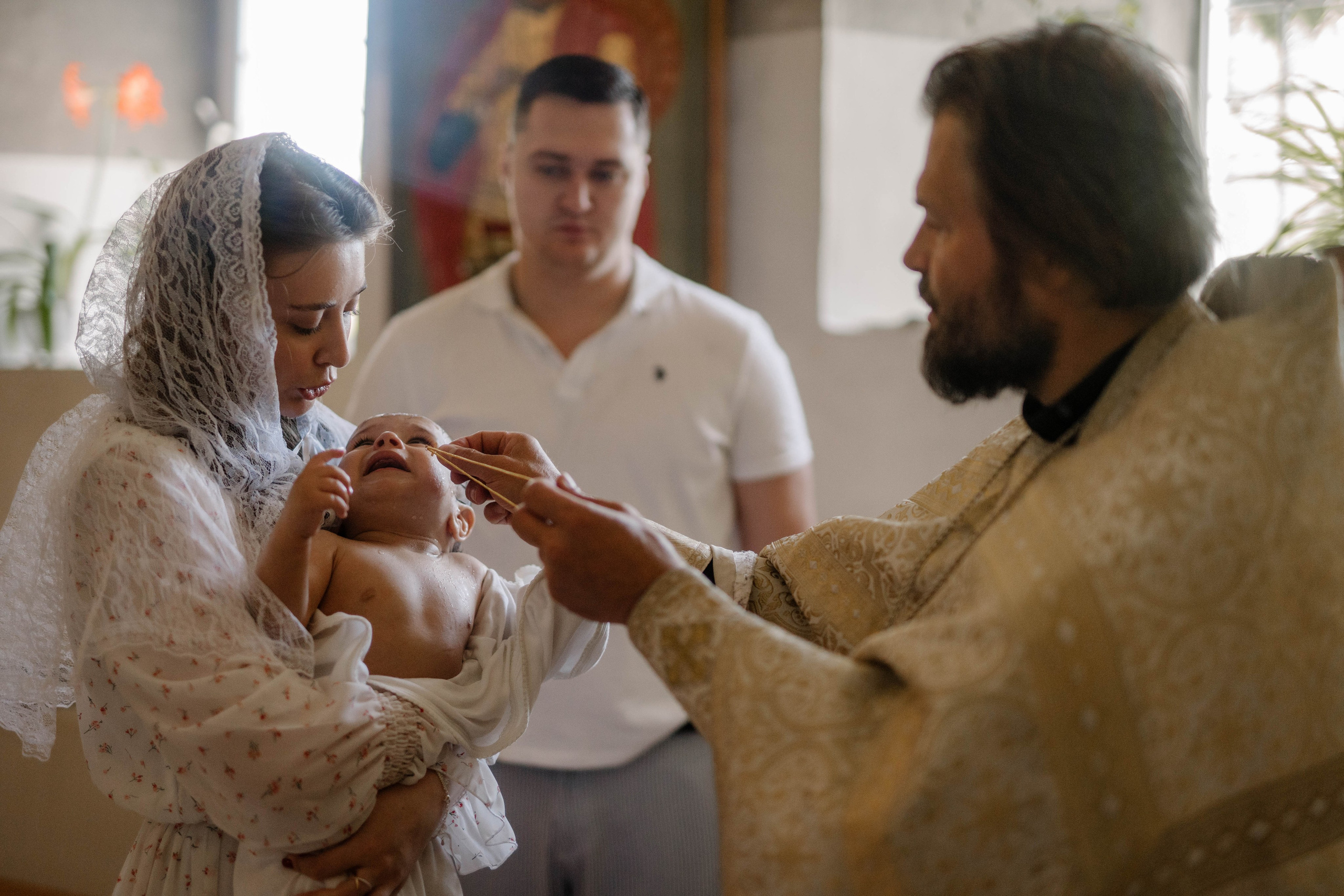 Крещение Мирона. Свадебный и семейный фотограф в Калуге Анна Киреева