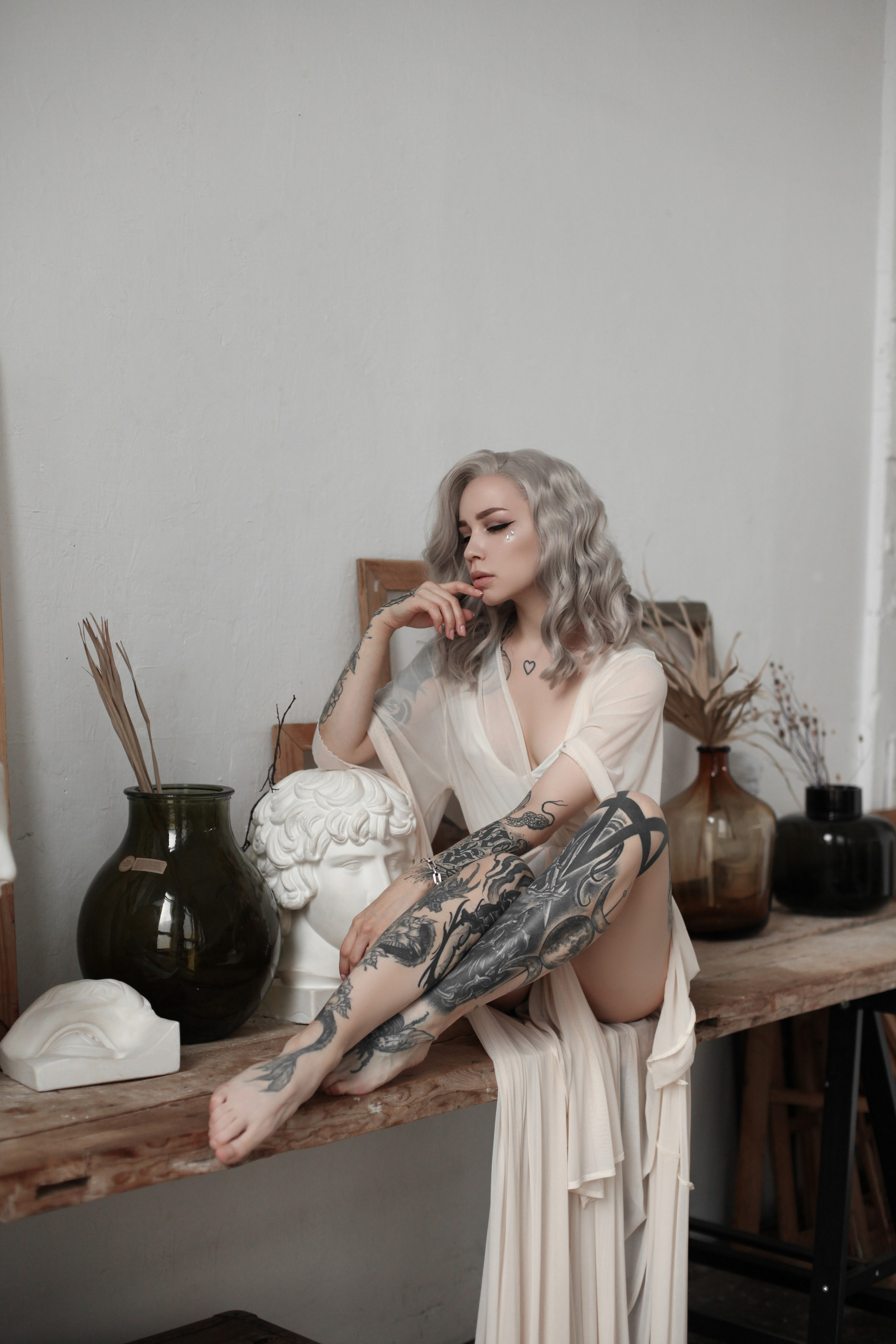 Платье 'Nude'. Лиза Бродская — фотограф в Москве