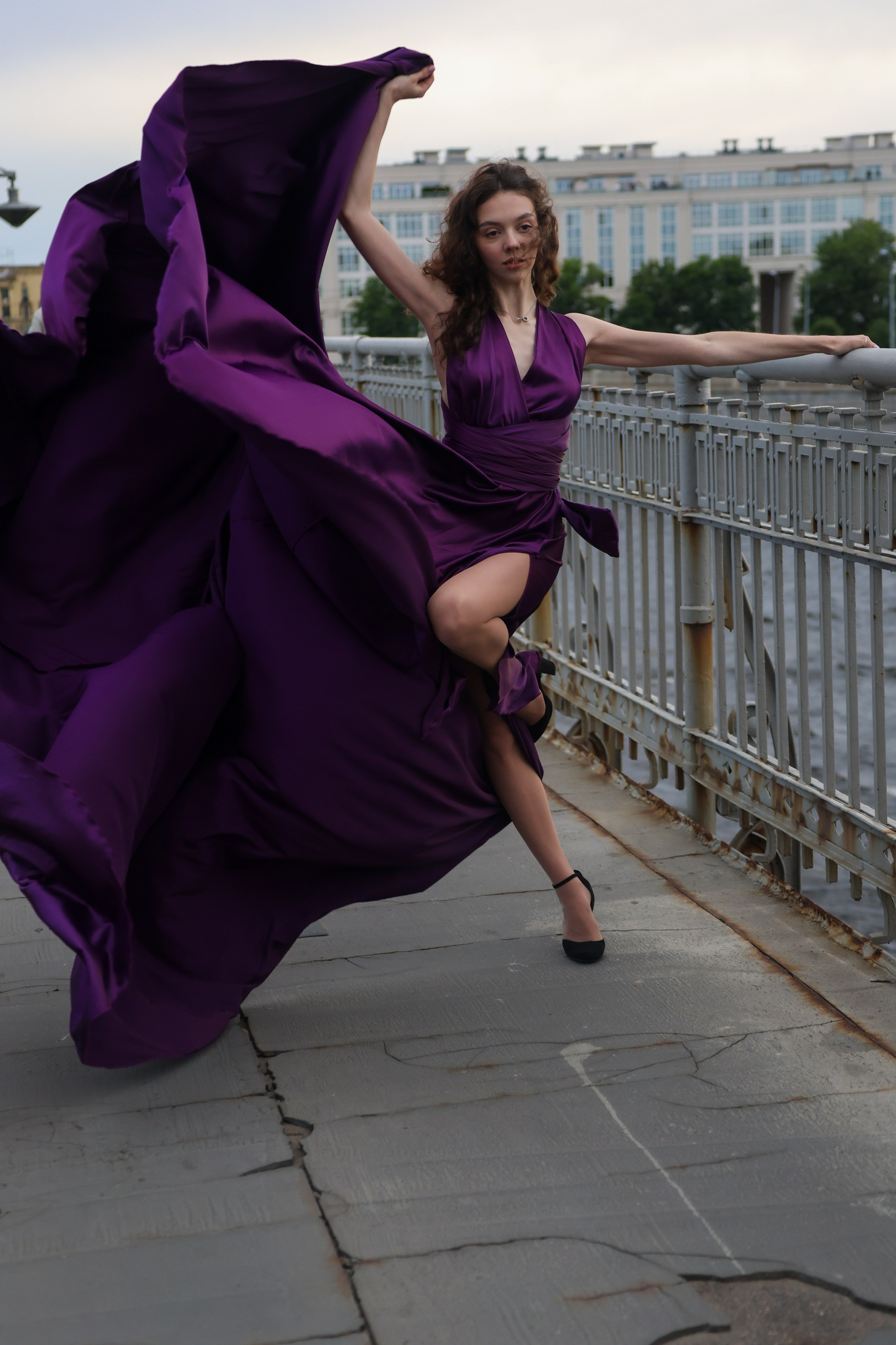 Анна. Большеохтинский мост. Фотограф состояний Марина Савинская