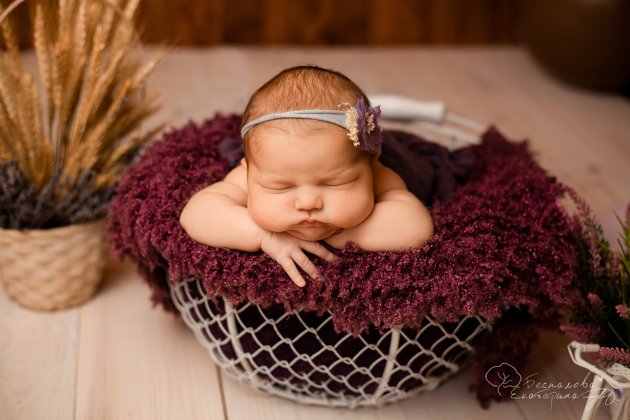 Фотосессия Newborn. Фотограф новорожденных в г. Павлово Беспалова Екатерина
