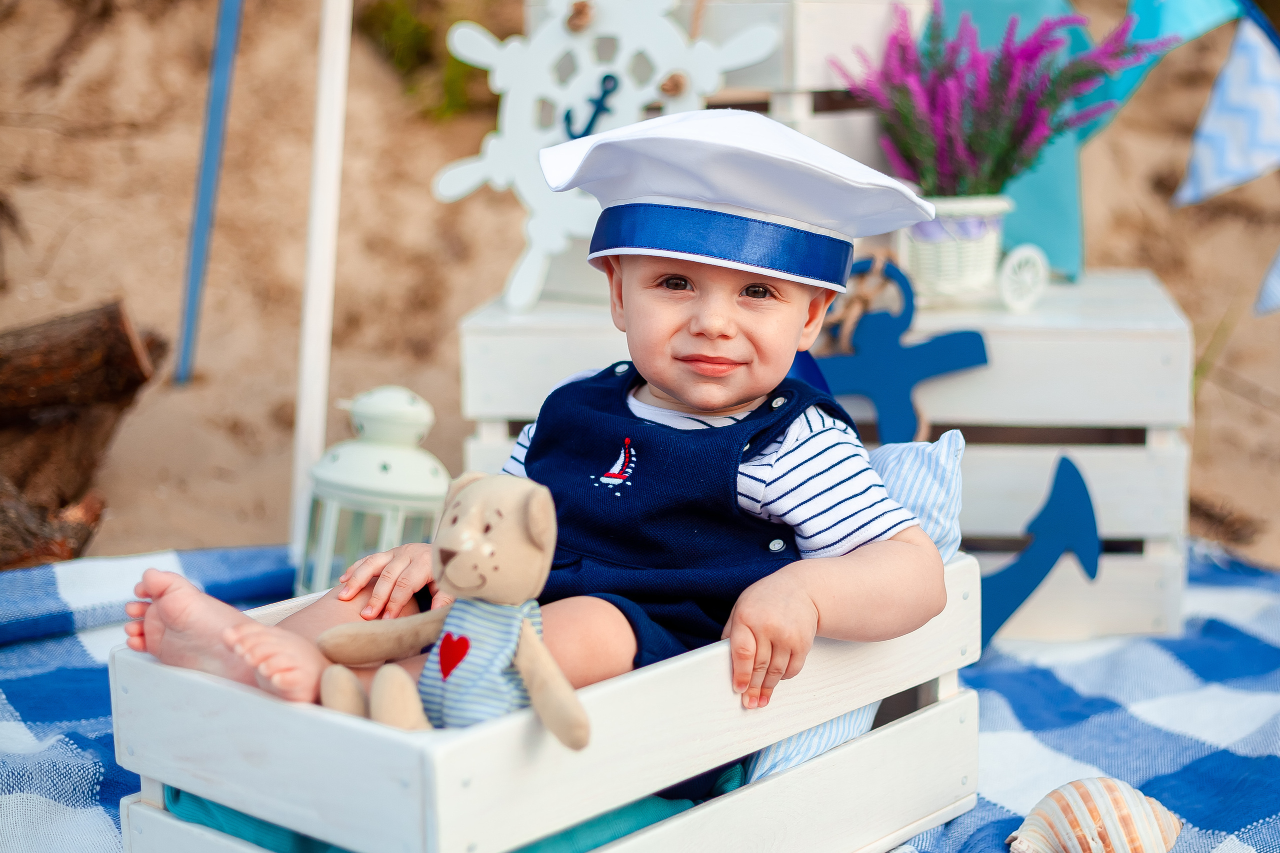 Морской фотопроект. Фотограф новорожденных в г. Павлово Беспалова Екатерина