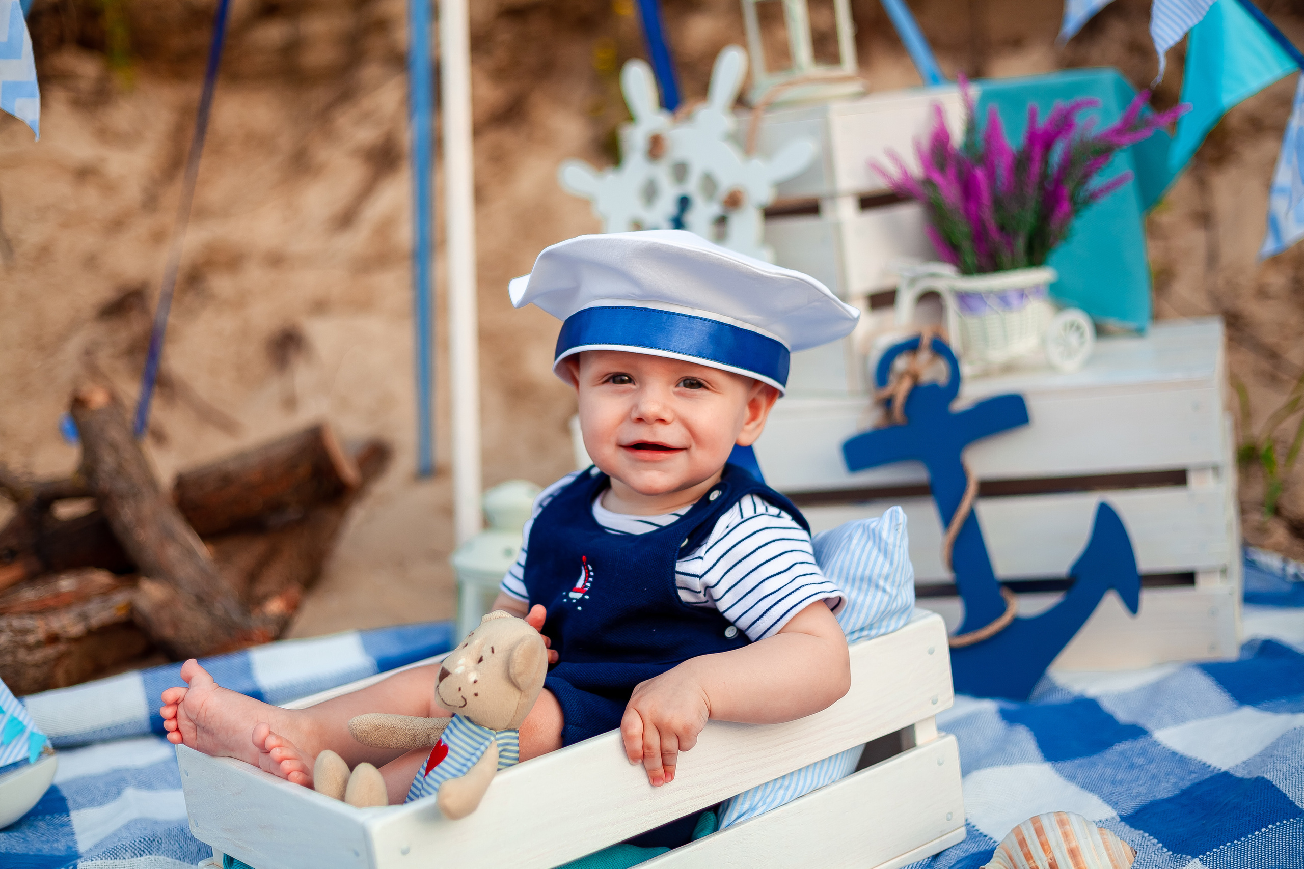 Морской фотопроект. Фотограф новорожденных в г. Павлово Беспалова Екатерина