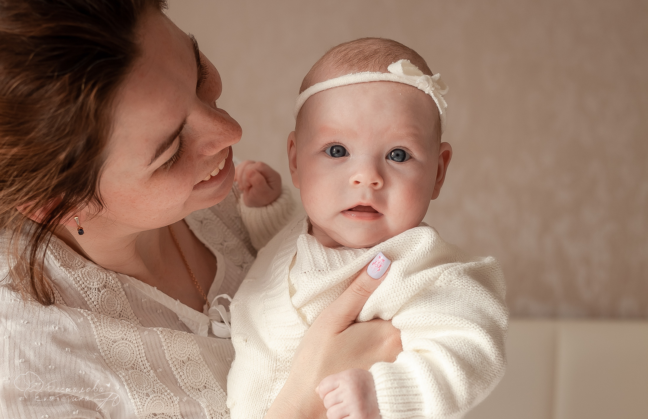 Семейные Natural Simple. Фотограф новорожденных в г. Павлово Беспалова Екатерина