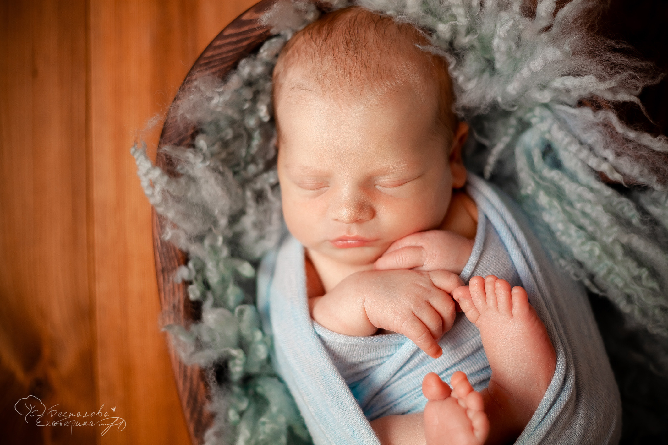 Фотосессия Newborn. Фотограф новорожденных в г. Павлово Беспалова Екатерина