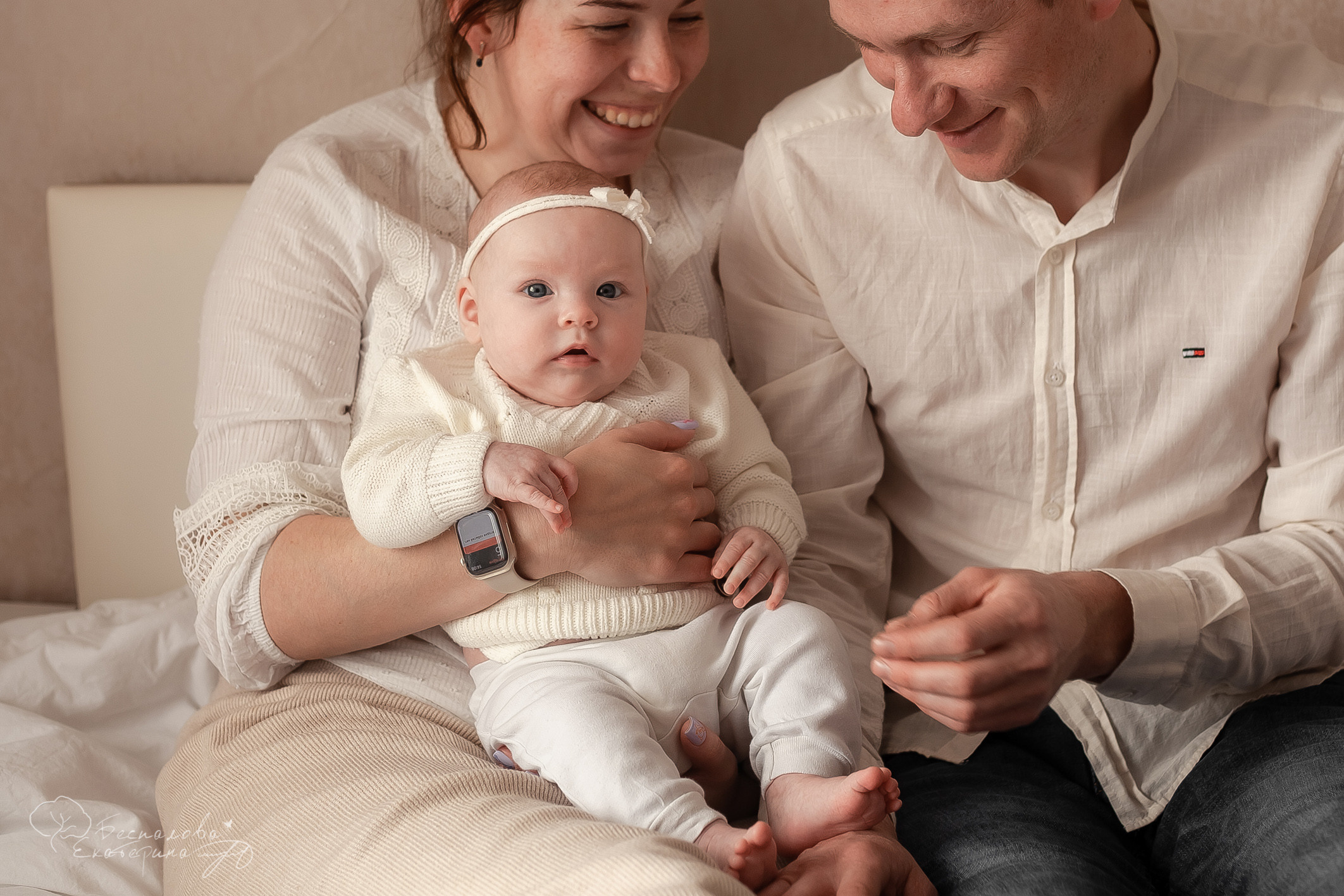 Семейные Natural Simple. Фотограф новорожденных в г. Павлово Беспалова Екатерина