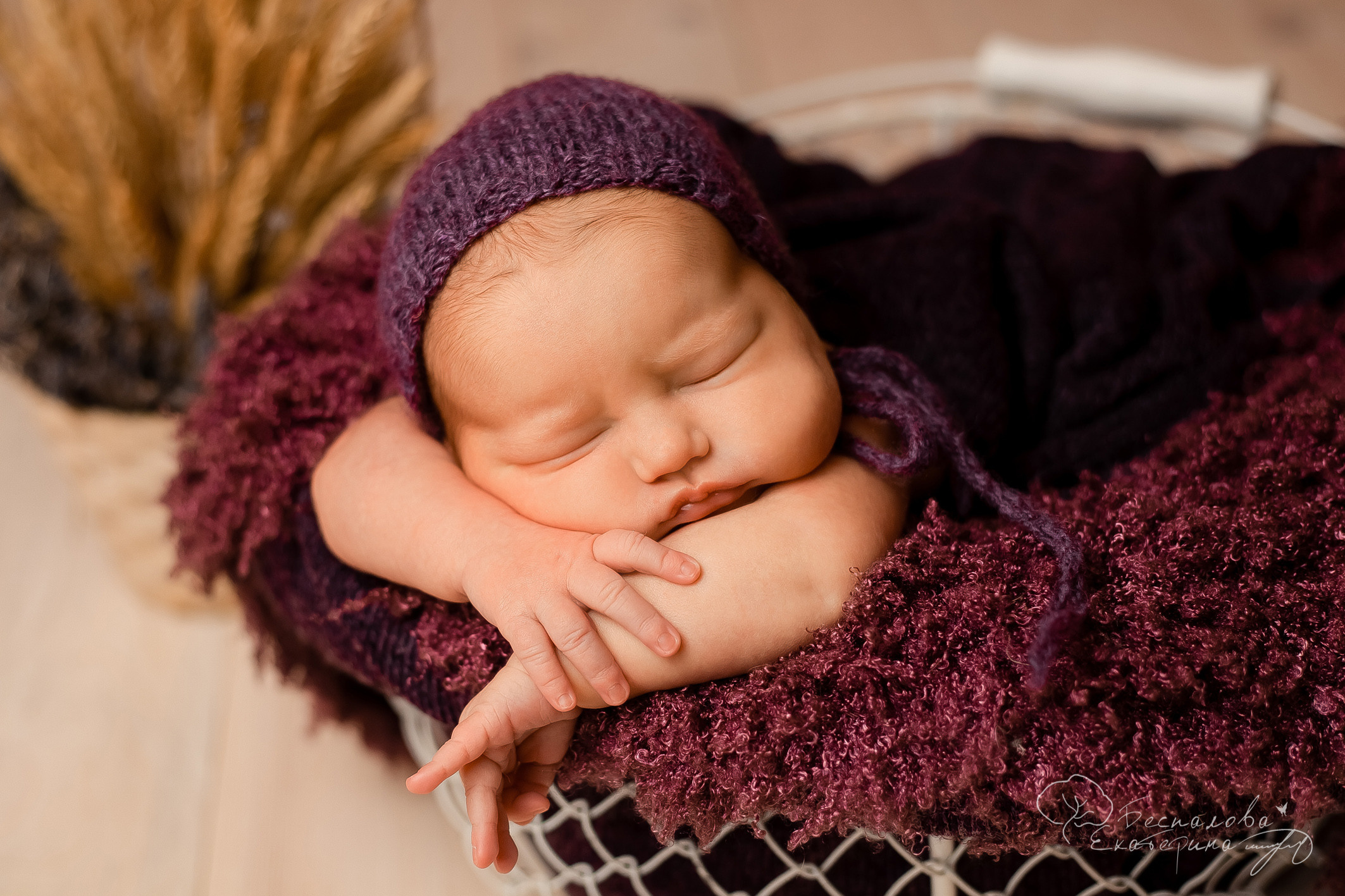 Фотосессия Newborn. Фотограф новорожденных в г. Павлово Беспалова Екатерина