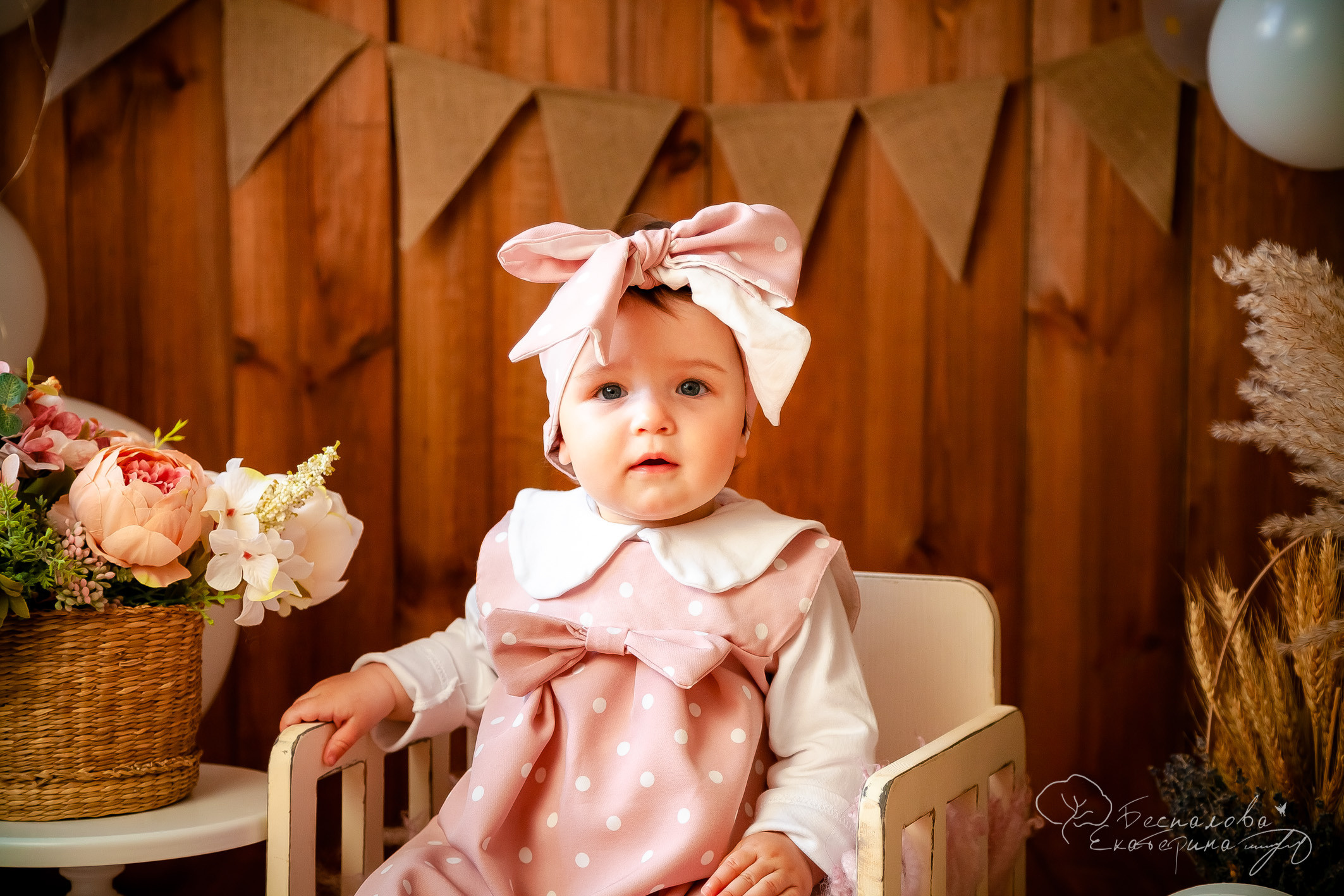 Годовасие. Фотограф новорожденных в г. Павлово Беспалова Екатерина