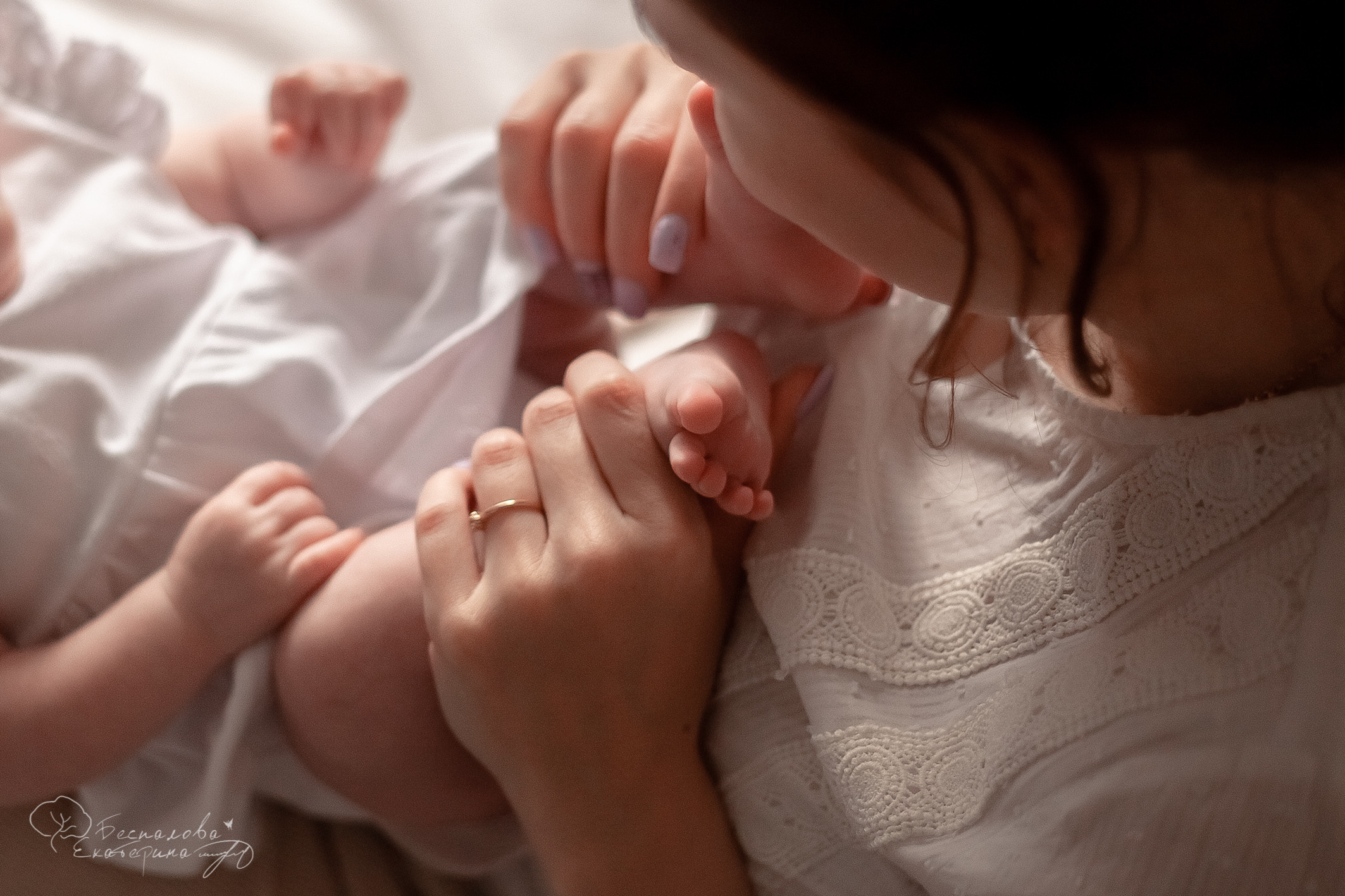 Семейные Natural Simple. Фотограф новорожденных в г. Павлово Беспалова Екатерина