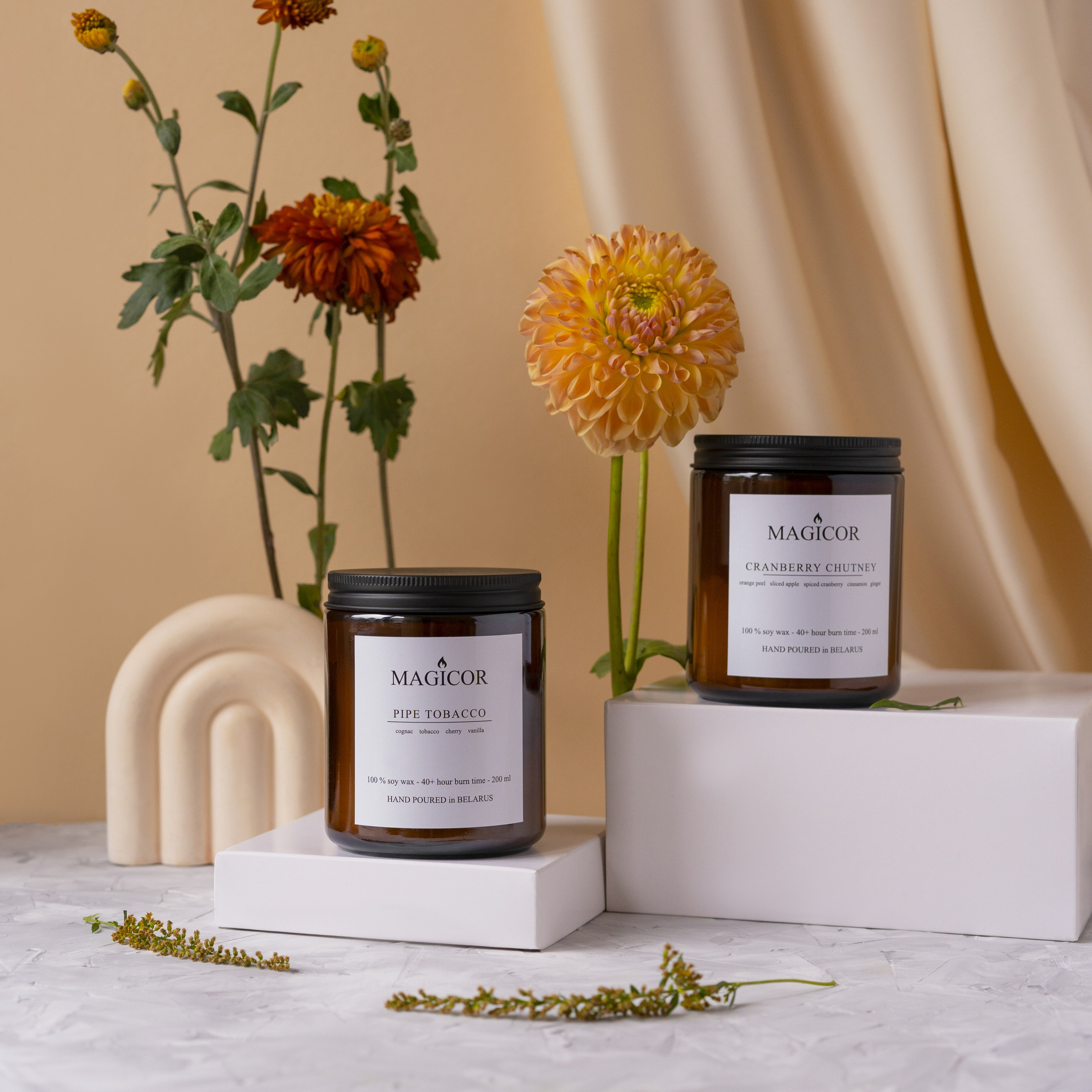 Свечи, диффузоры. Предметный фотограф в Грузии