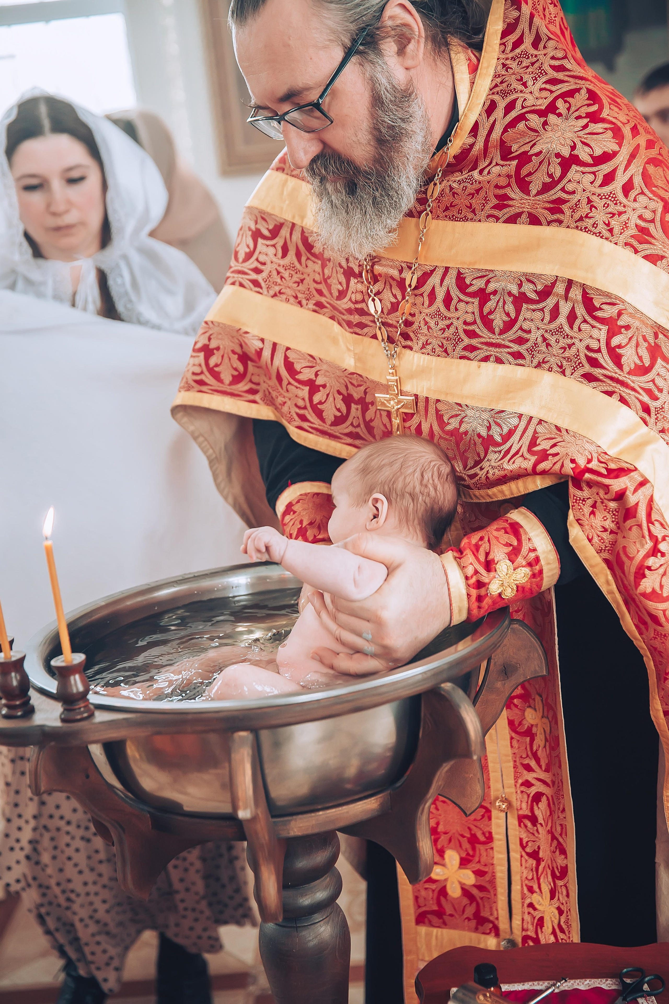 Крещение Анастасии. Школьный и детский фотограф Старожилово
