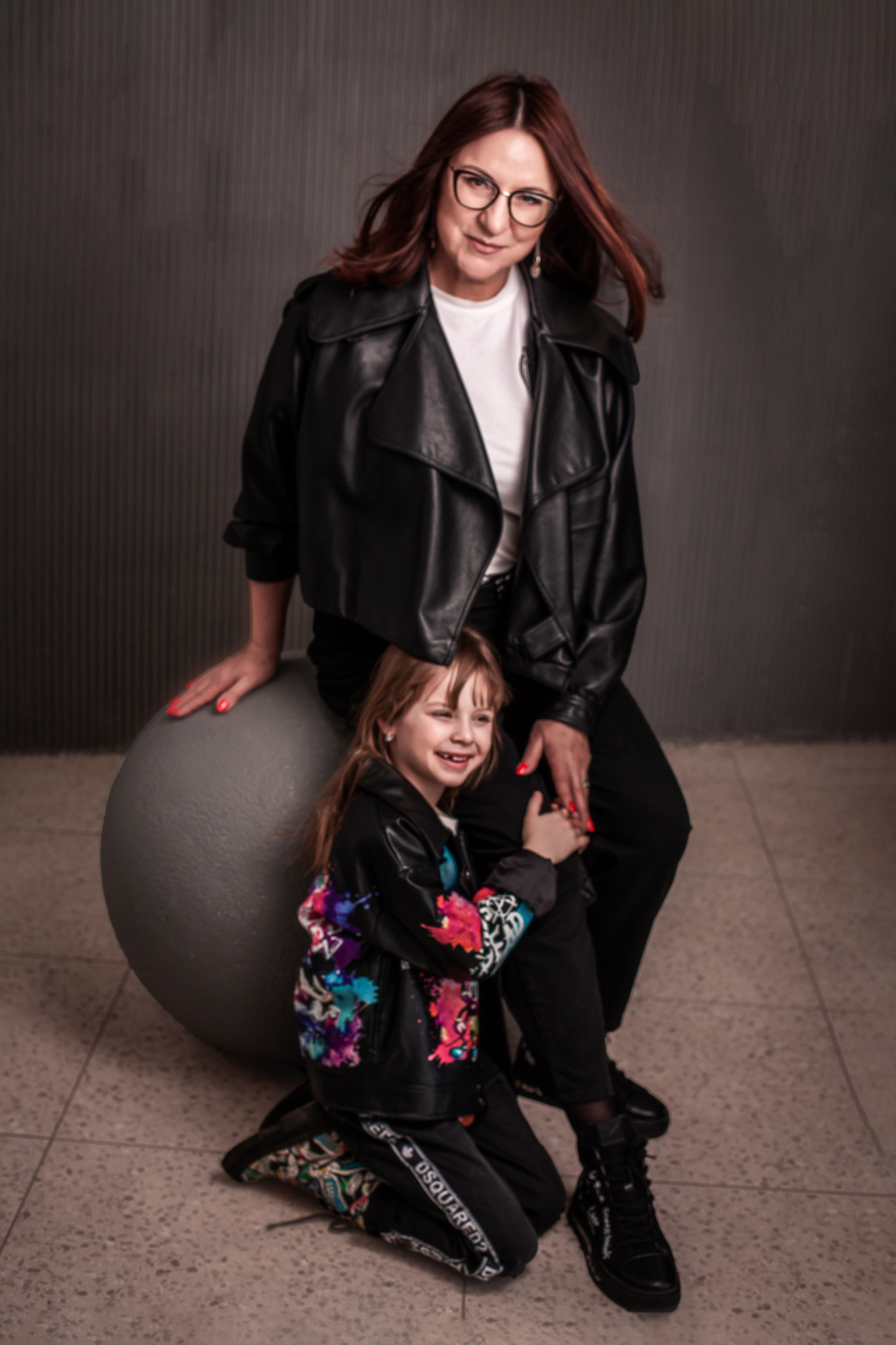 Бабушка и внучка. Семейный и детский фотограф в Москве Ольга Кривенцова