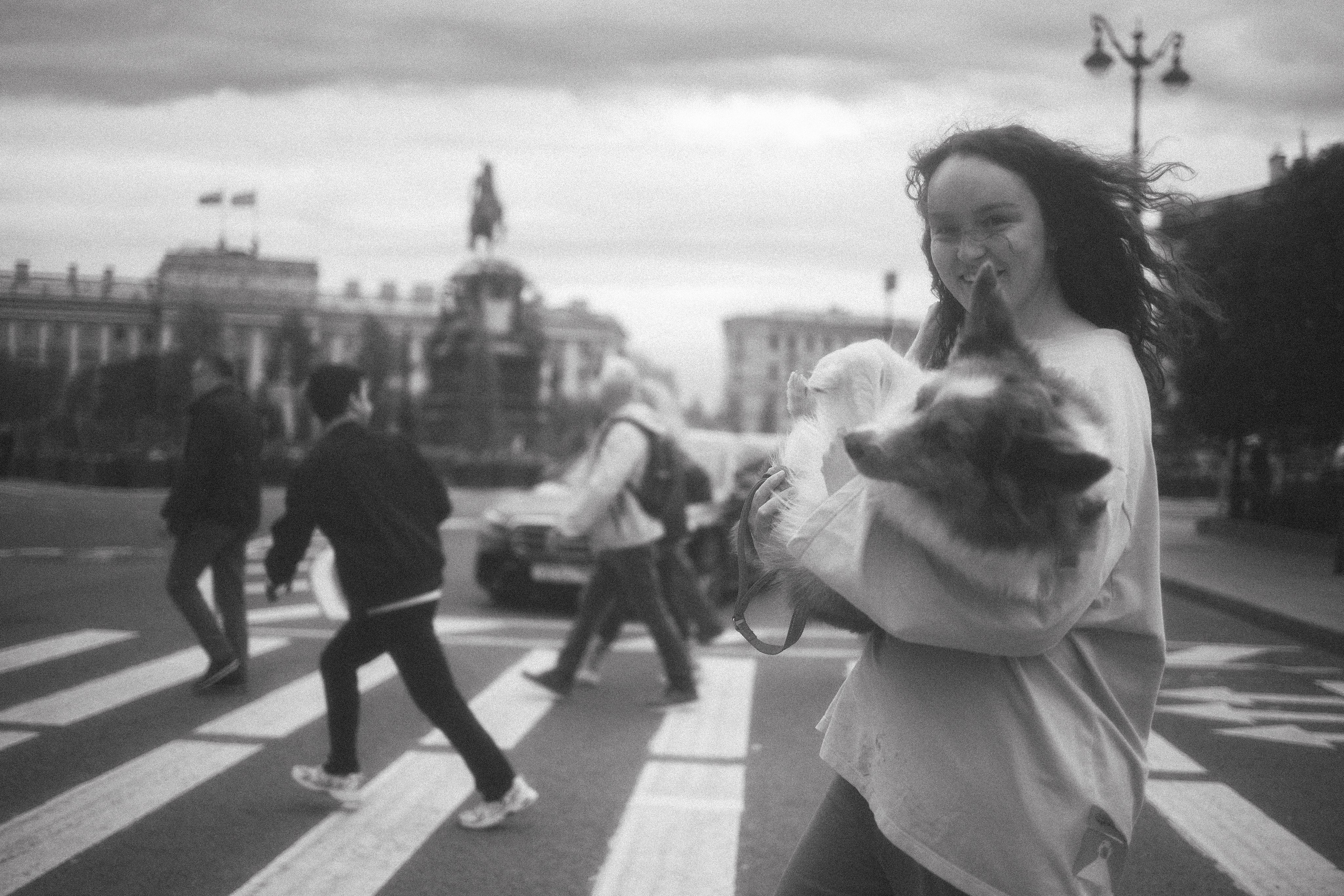 Эффи и Алёна. Фотограф анималист Анастасия Пикей