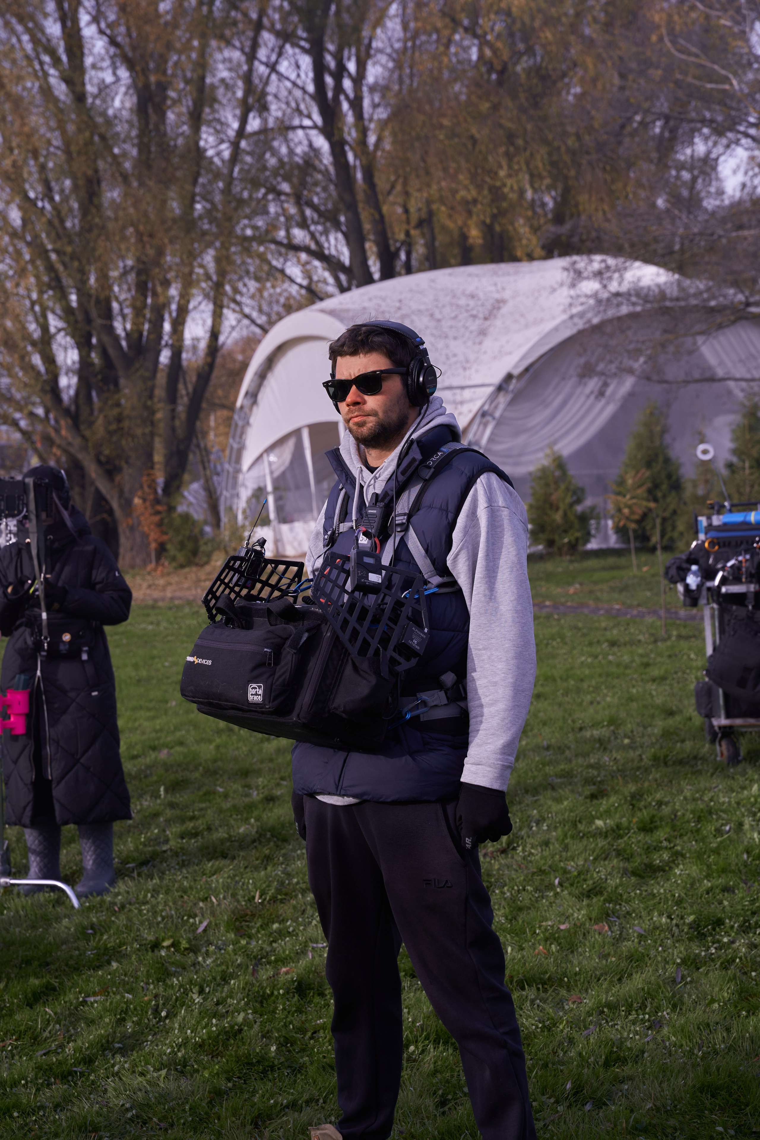 Бекстейдж съемки сериала. Krasnopoliophoto