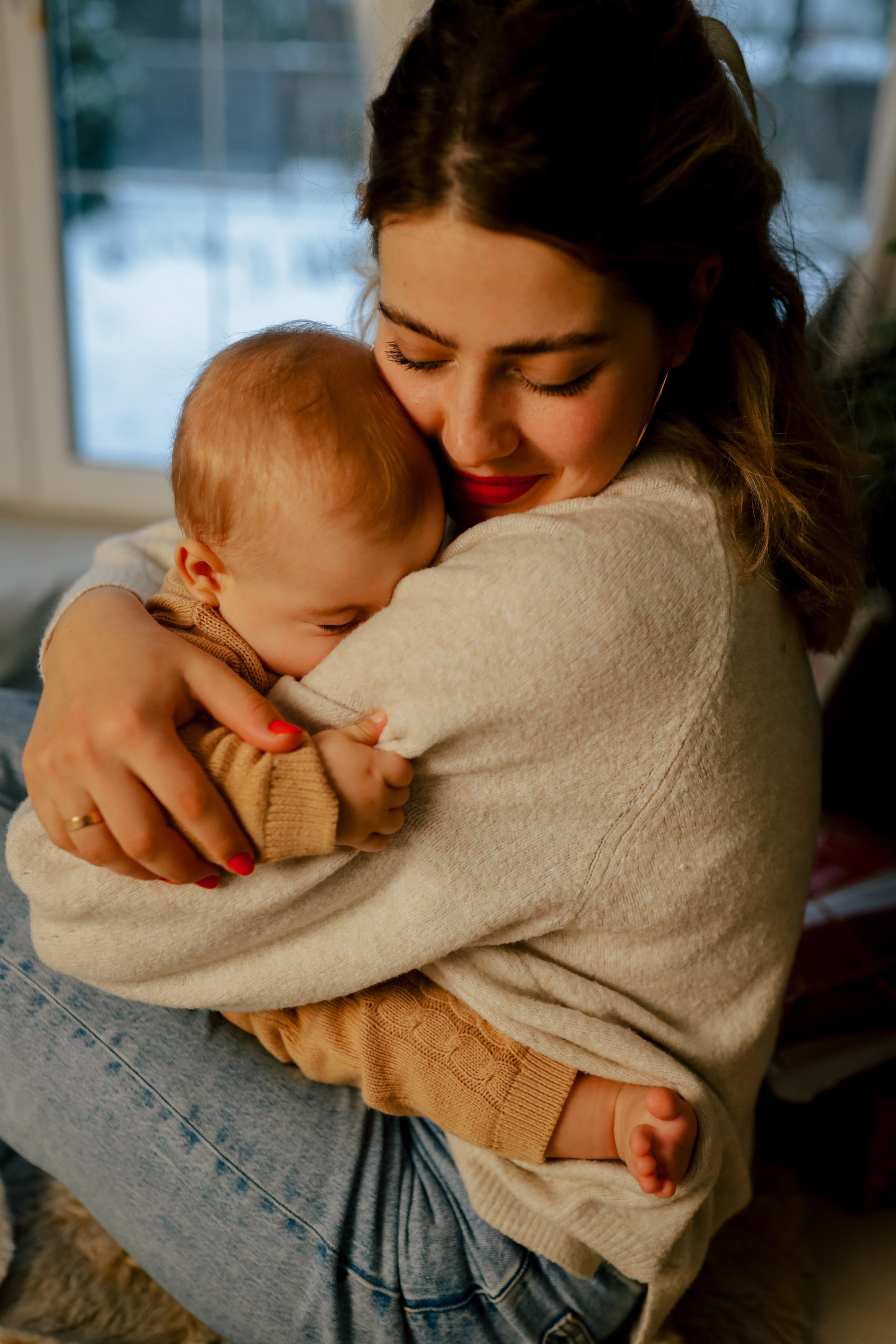 Теплое семейное новогоднее. Свадебный и семейный фотограф в Варшаве