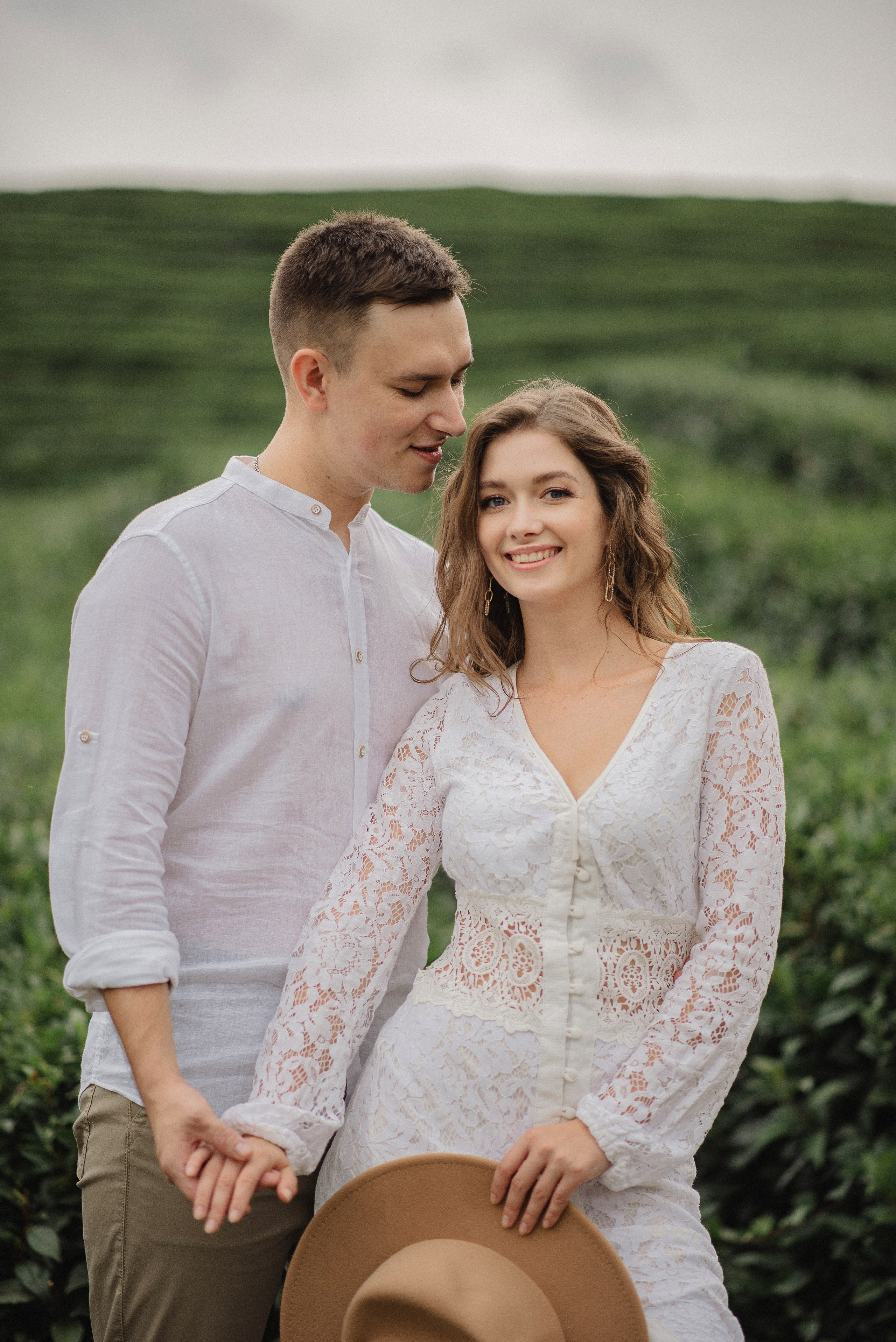 LoveStory на чайных плантациях. Ваш личный фотограф в Пскове Анаис Рамирез