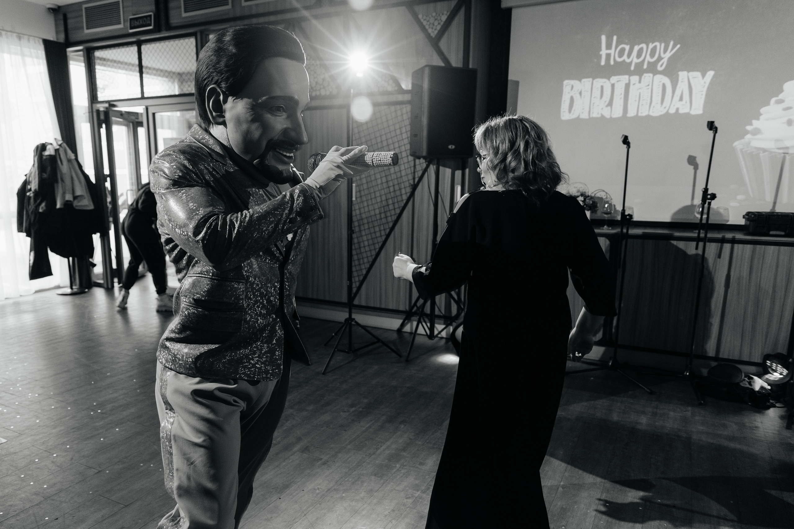 Фотосъемка юбилея в кафе BALDENINI в Минске. Свадебный фотограф в Минске/Беларуси Сергей Спиридонов