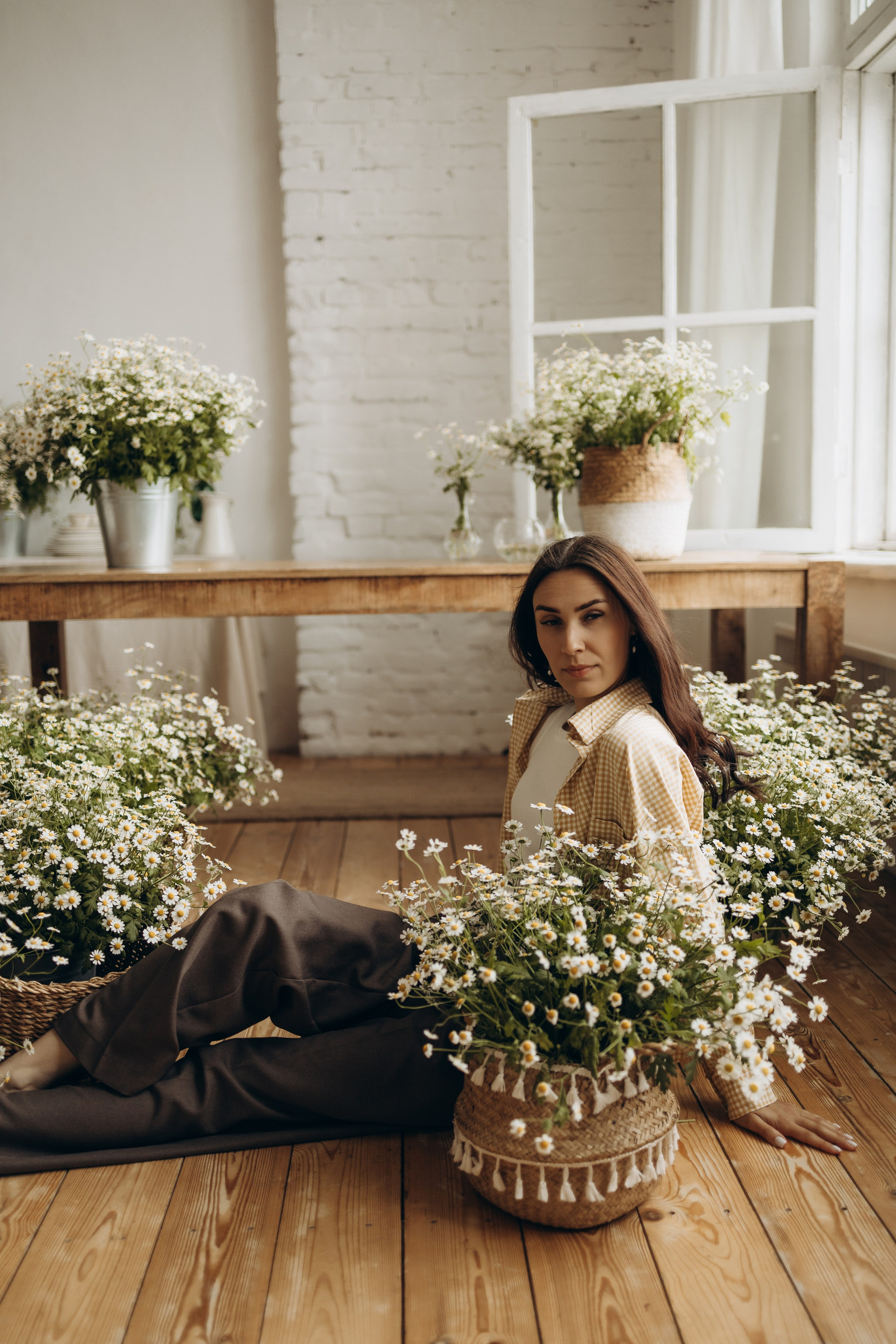 Вика ромашки. Самый теплый фотограф в Краснодаре Рябоконь Ксения