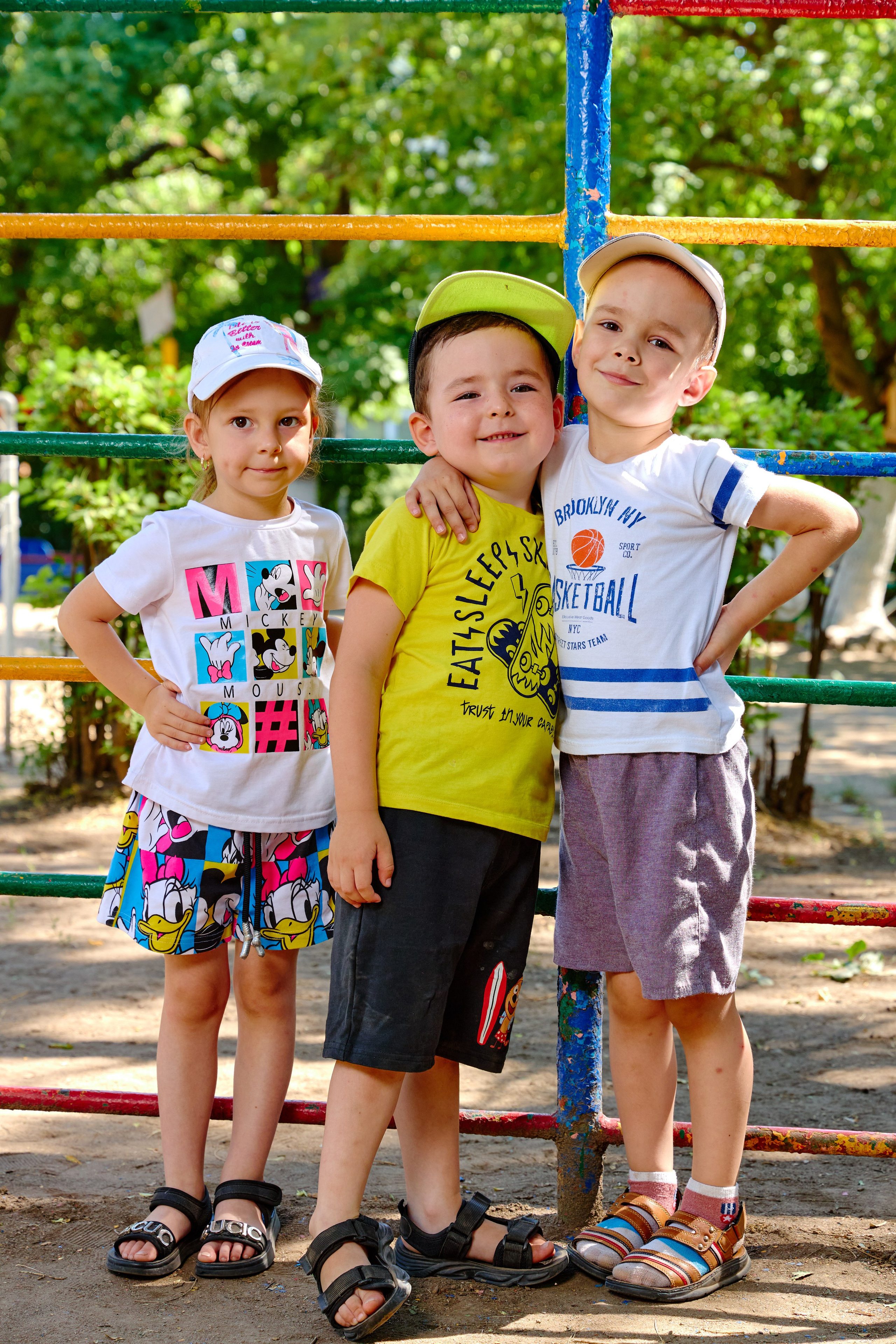 Пример летней съёмки в детском саду № 92 младшая группа Ромашки. Фотограф Выпускные альбомы Таганрог Сергей Коробченко