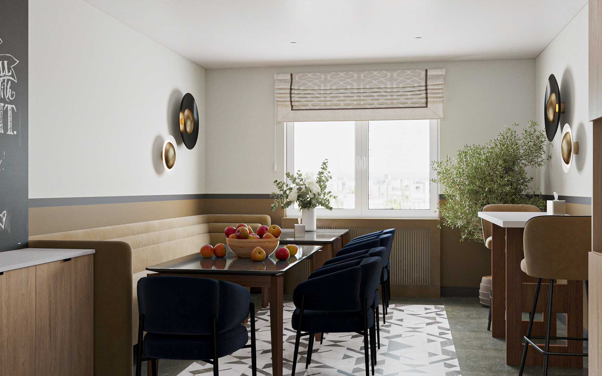 Дизайн проект офисов Алена Родкевич. Студия интерьерного дизайна