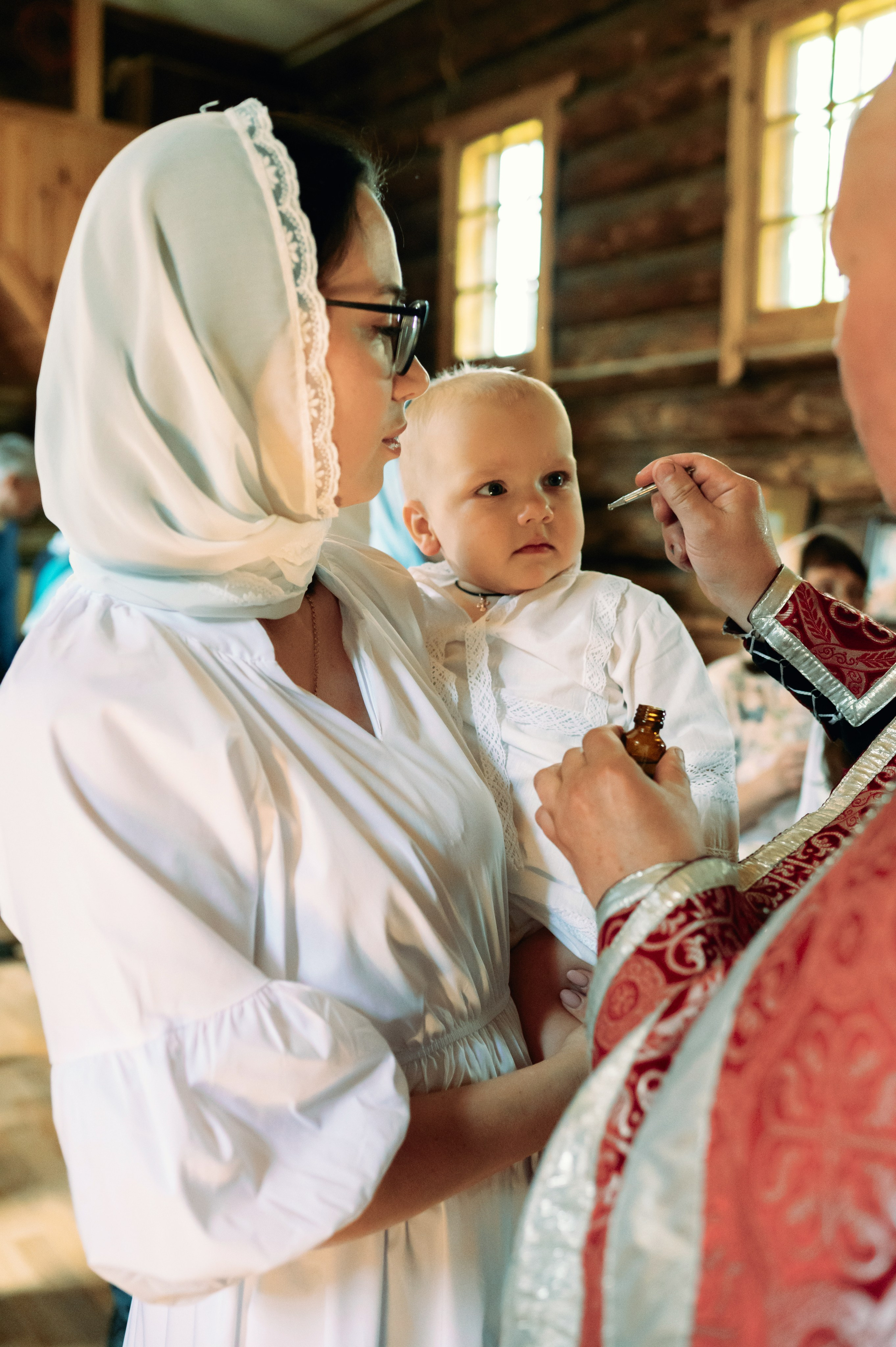 Фотосессия крещения детей. Фотограф в Кирове Инна Софронова