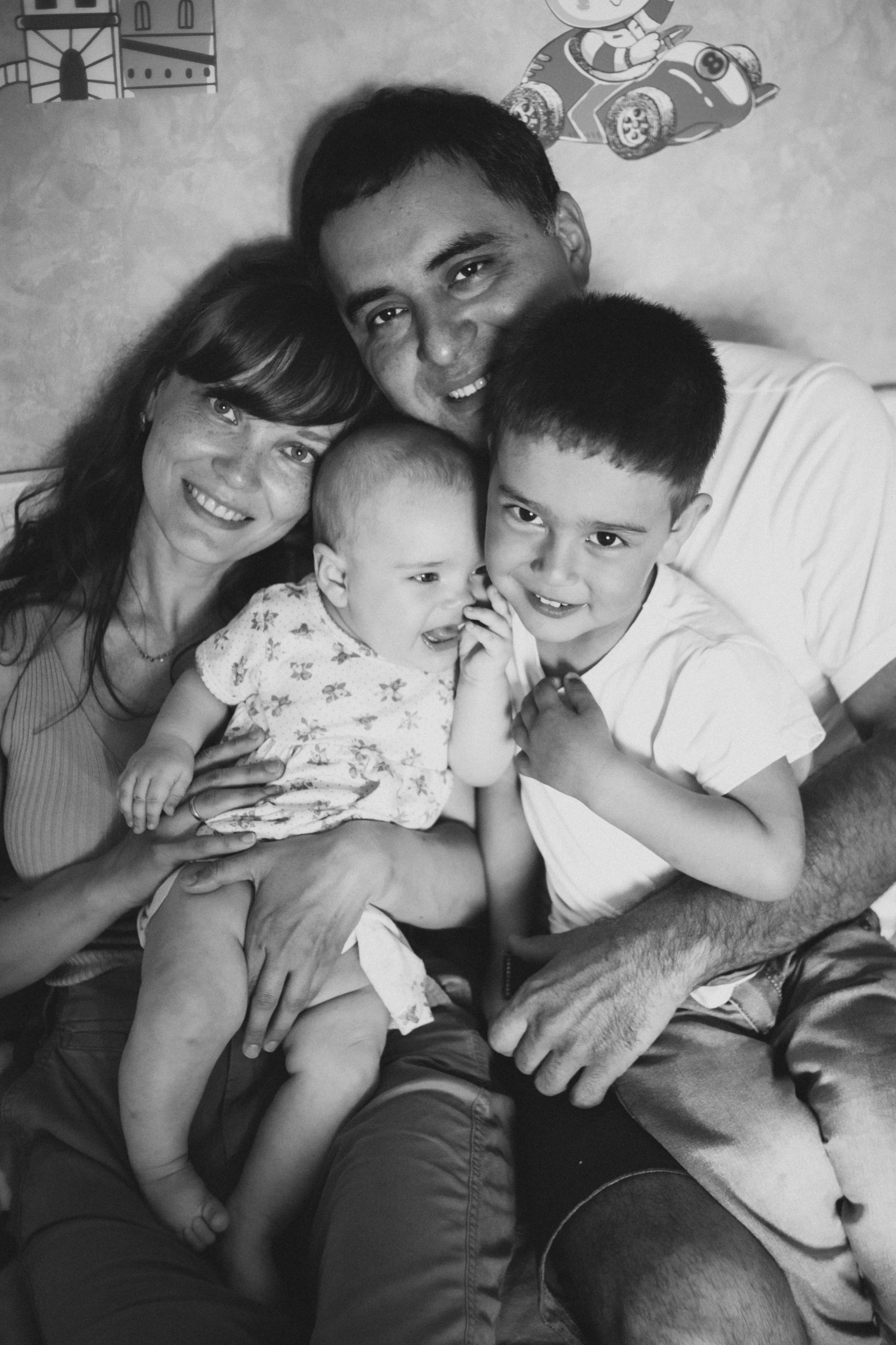 Булат, Регина, Карим, Амелия. Семейный фотограф новорожденных УФА Гульнара Зиновьева