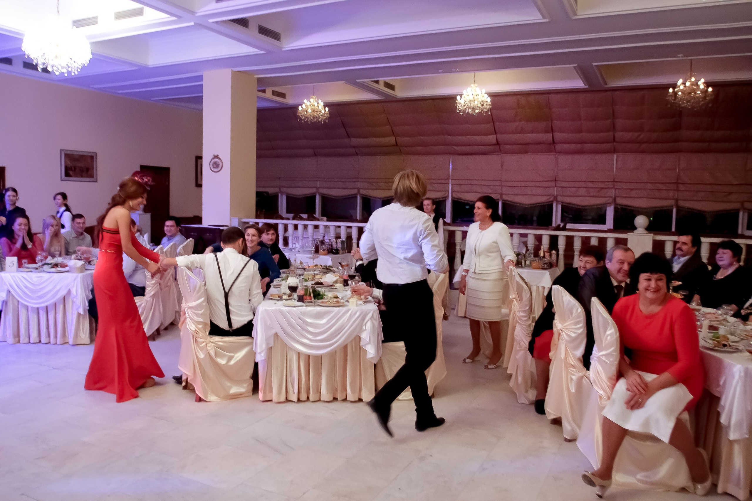 Банкет/Banquet. Максим Матвийченко и Виктория Басова профессионалы своего дела