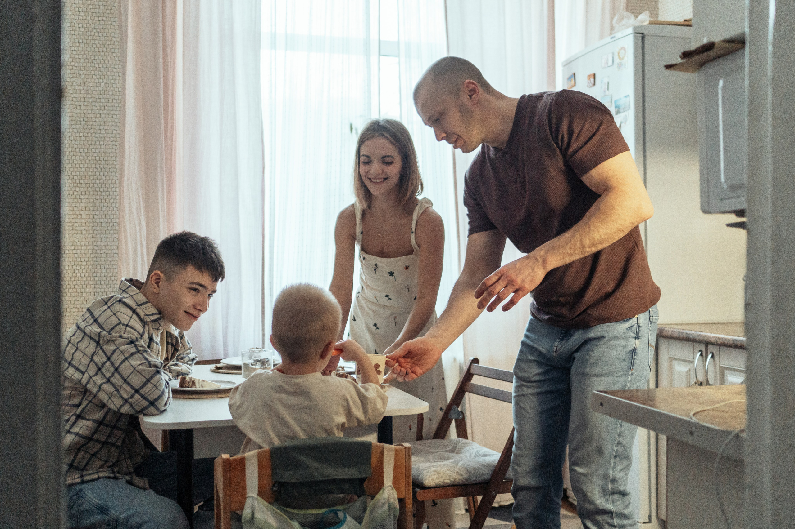 Катя, Антон, Вадим и Миша. Семейный и детский фотограф в Санкт-Петербурге Наталья Григорьева