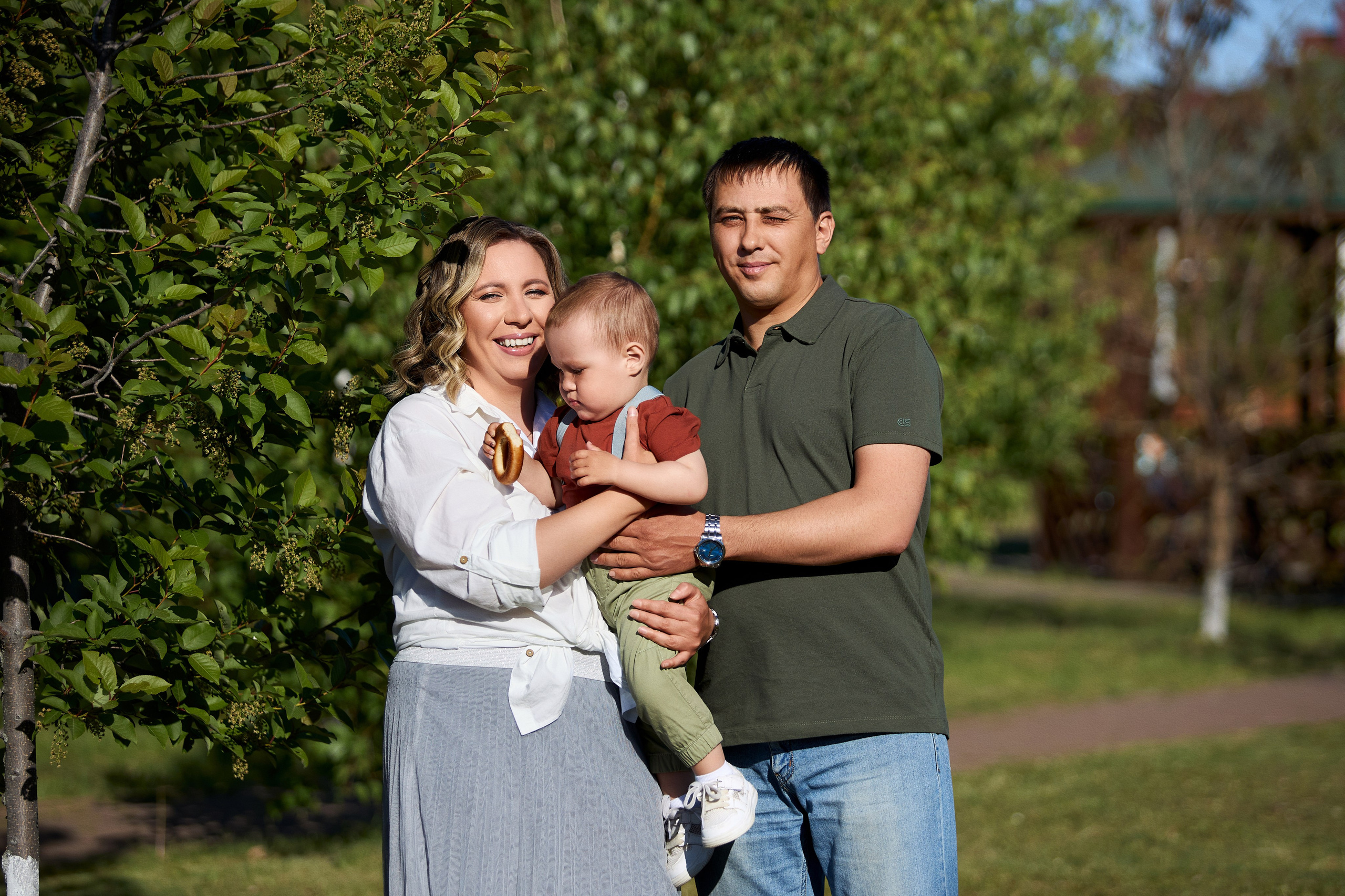 Семейная прогулка в Александровском саду. Свадебный и семейный фотограф в Ульяновске Орешина Елена