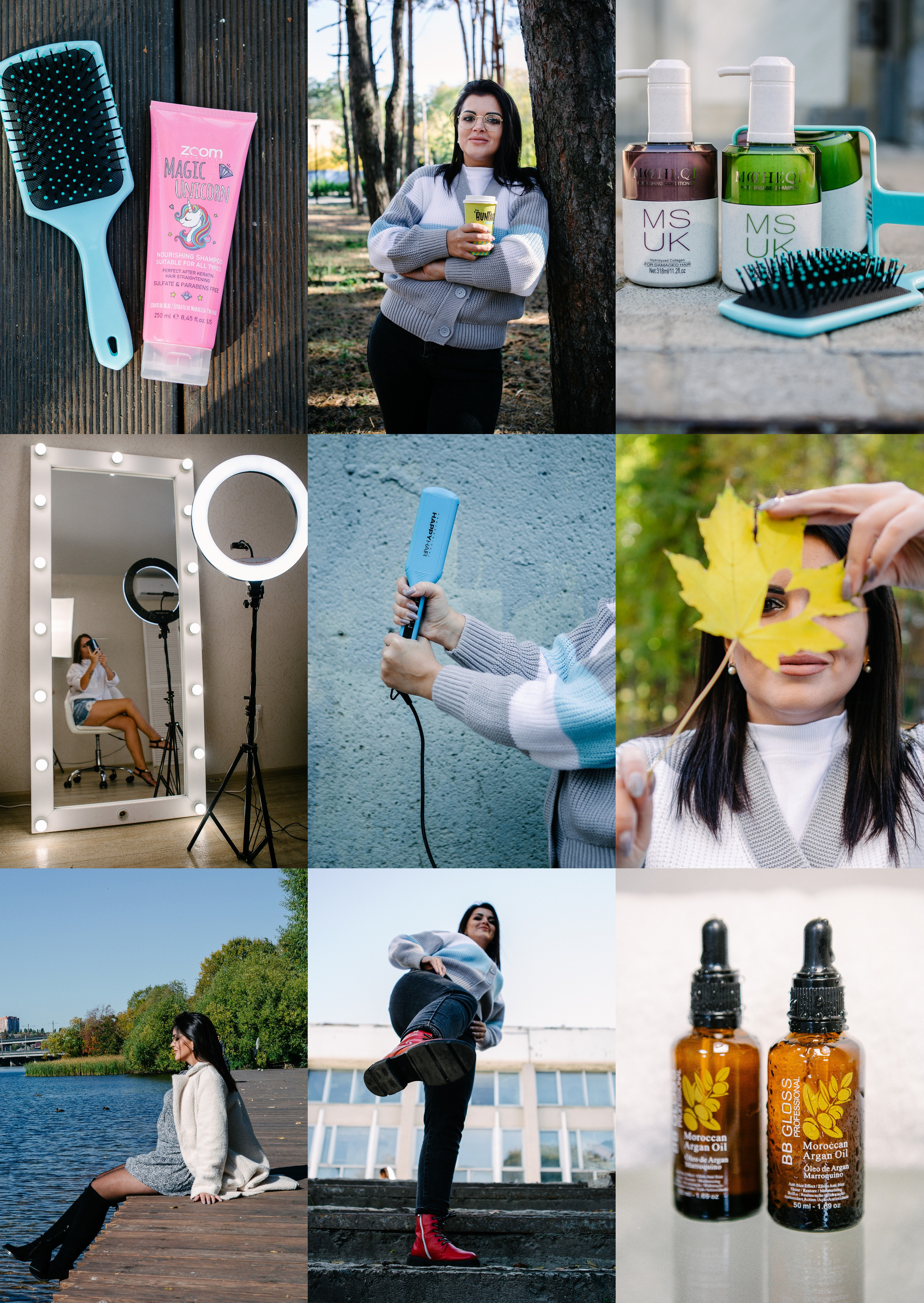 Контент мастера по волосам/блогера. Фотограф в Воронеже. Портреты, контент, семейные сьемки