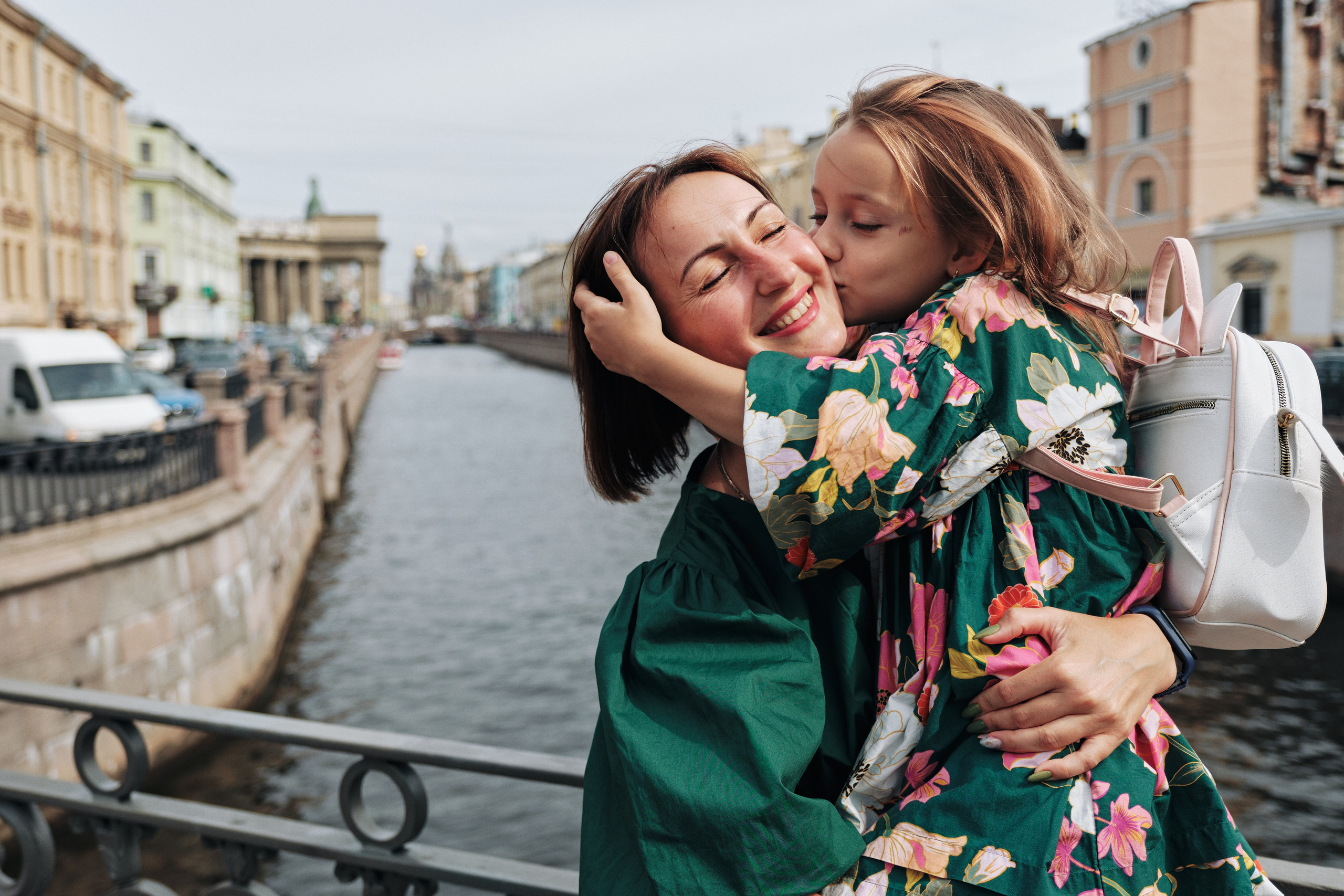 Семейная фотосессия с дочкой в СПб