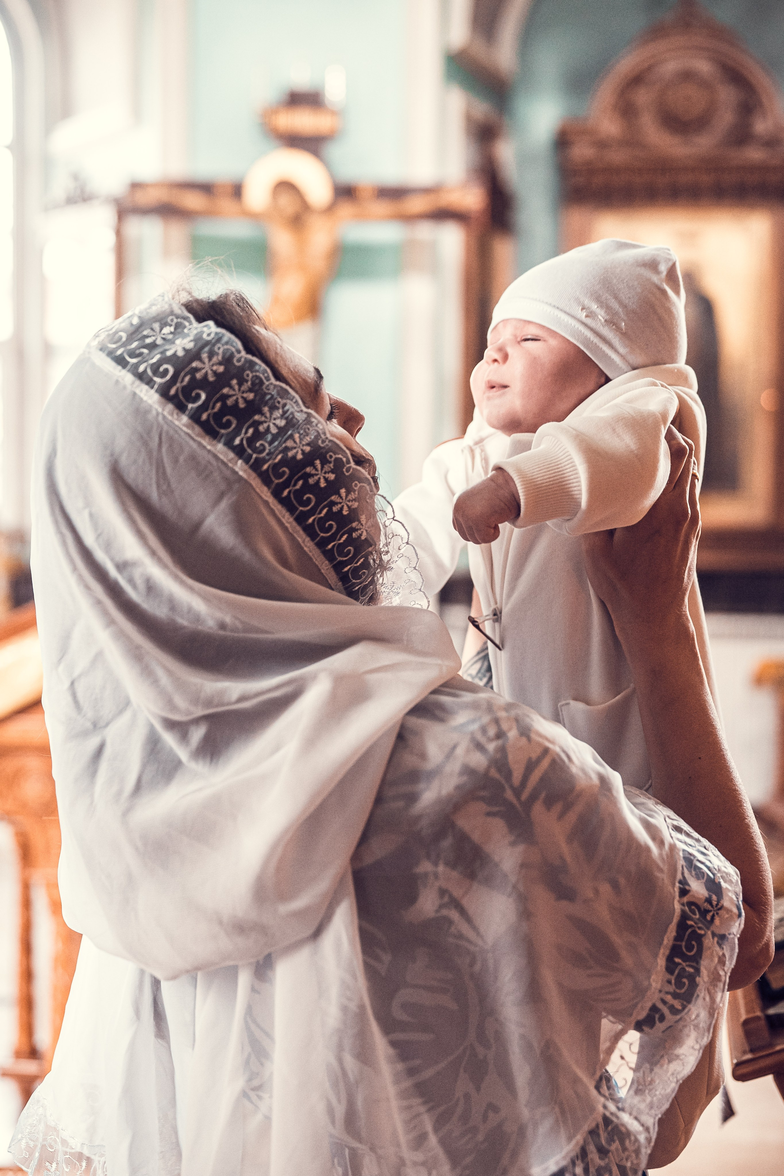 Крещение Павла. Семейный и детский фотограф Москва